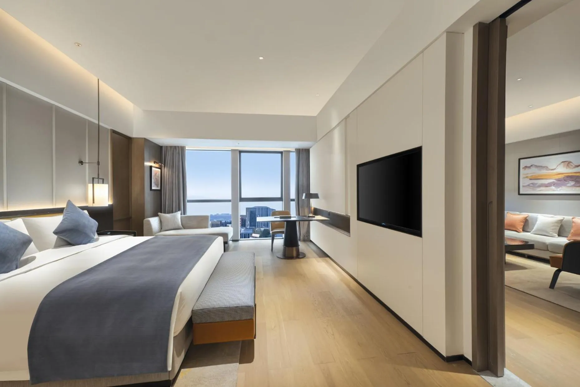 TV and multimedia, Bed in Wyndham Xiong'an