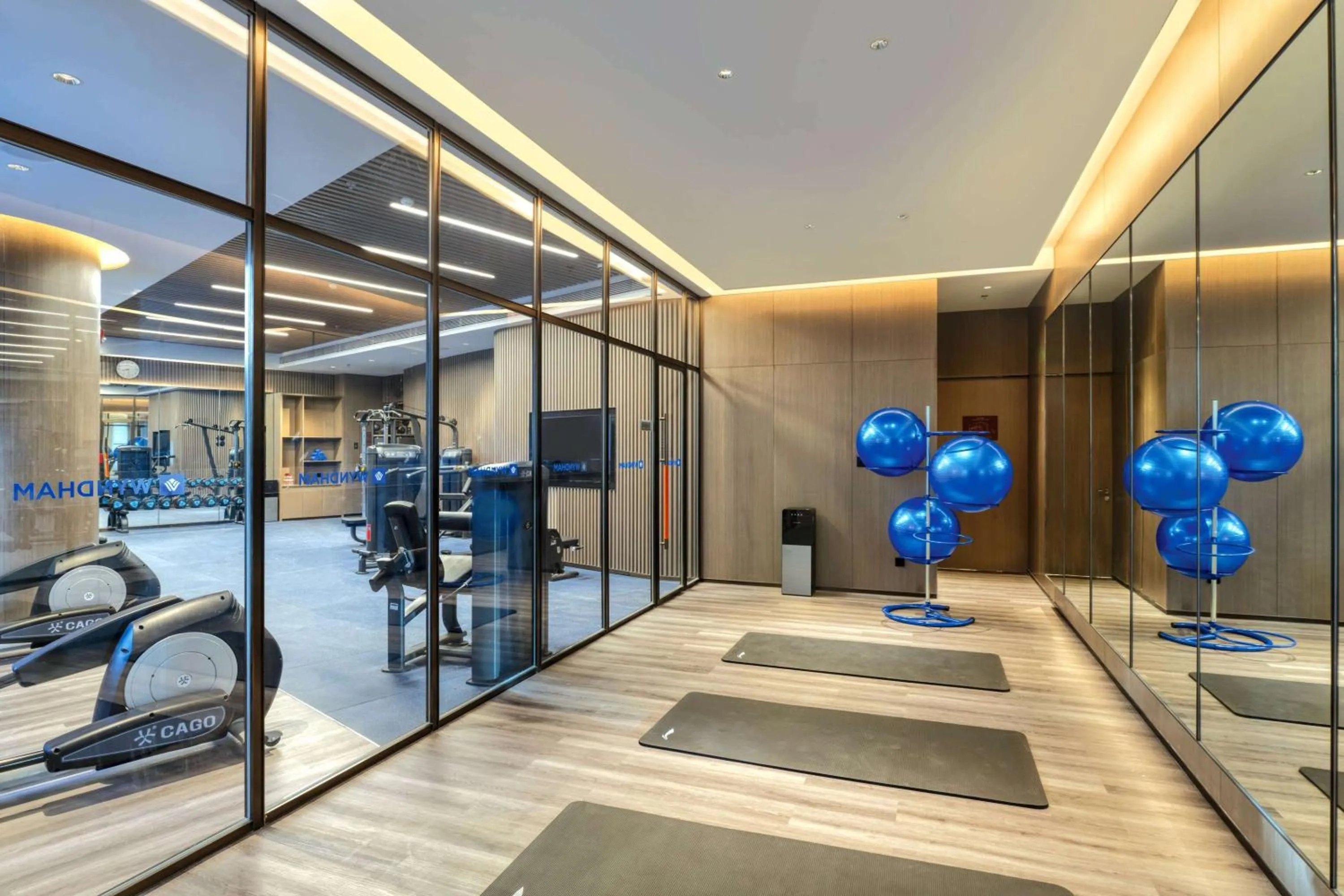Fitness centre/facilities in Wyndham Xiong'an