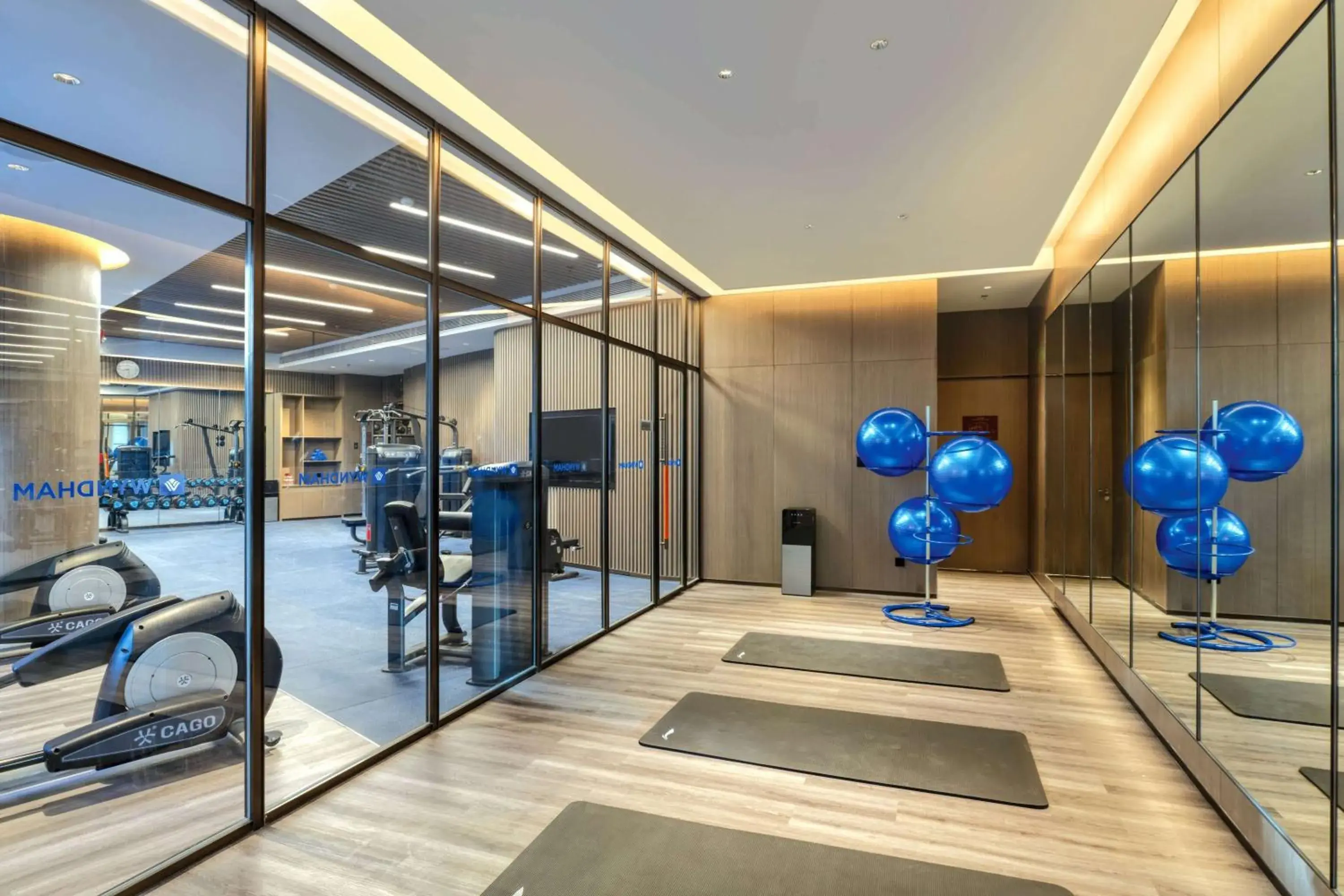 Fitness centre/facilities in Wyndham Xiong'an Fitness centre/facilities in Wyndham Xiong'an
