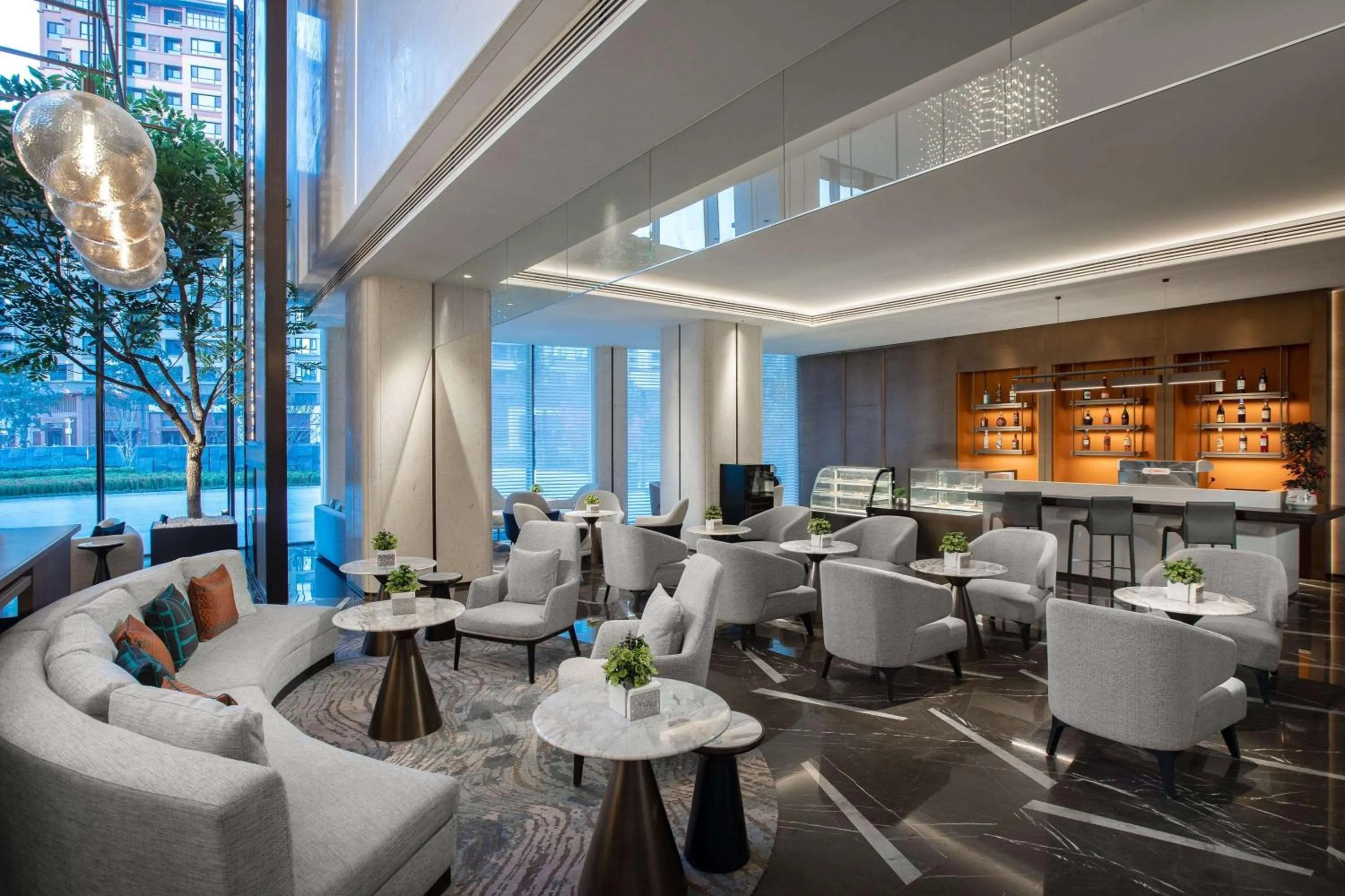 Lounge or bar in Wyndham Xiong'an