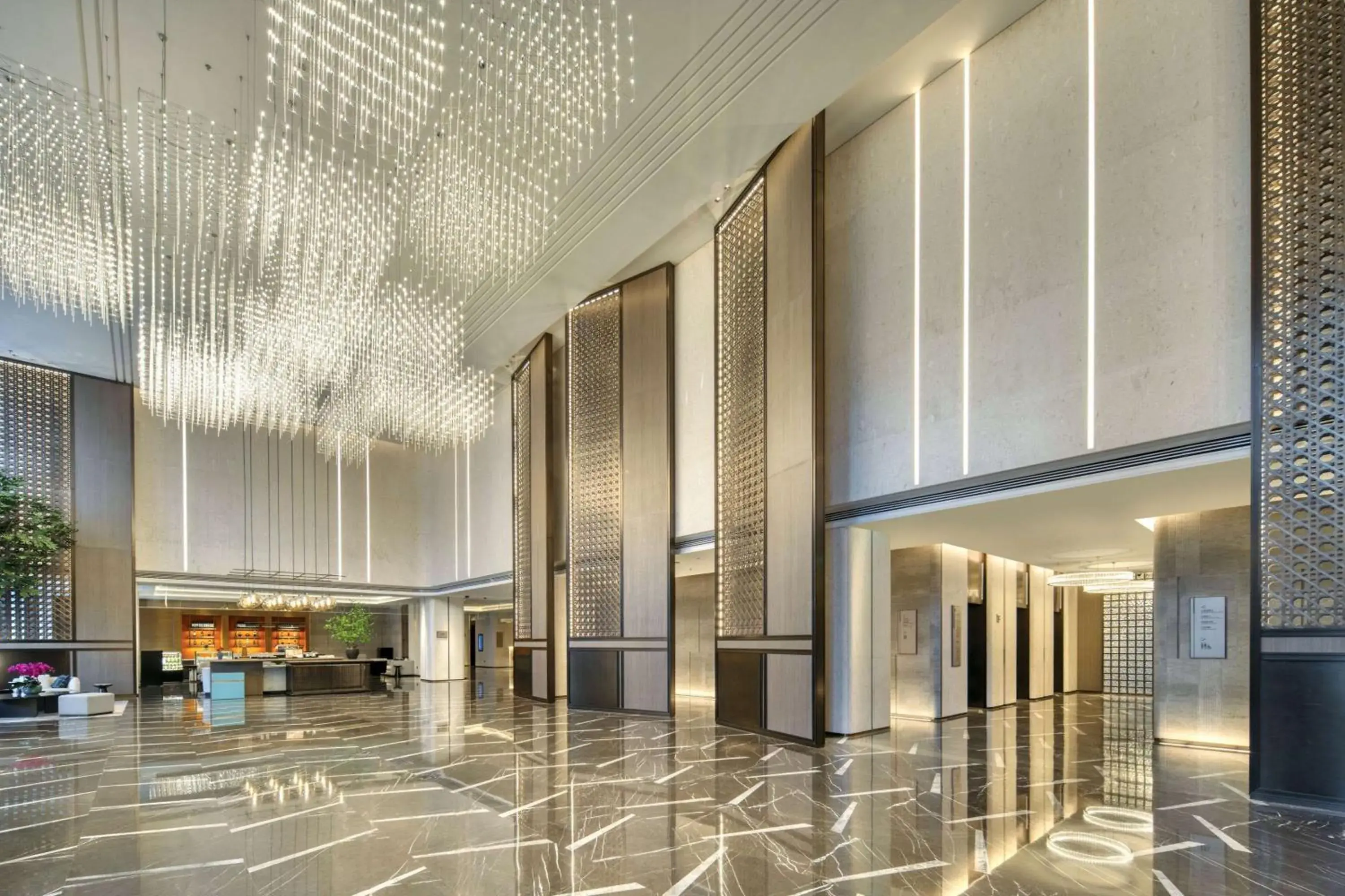 Lobby or reception in Wyndham Xiong'an Lobby or reception in Wyndham Xiong'an