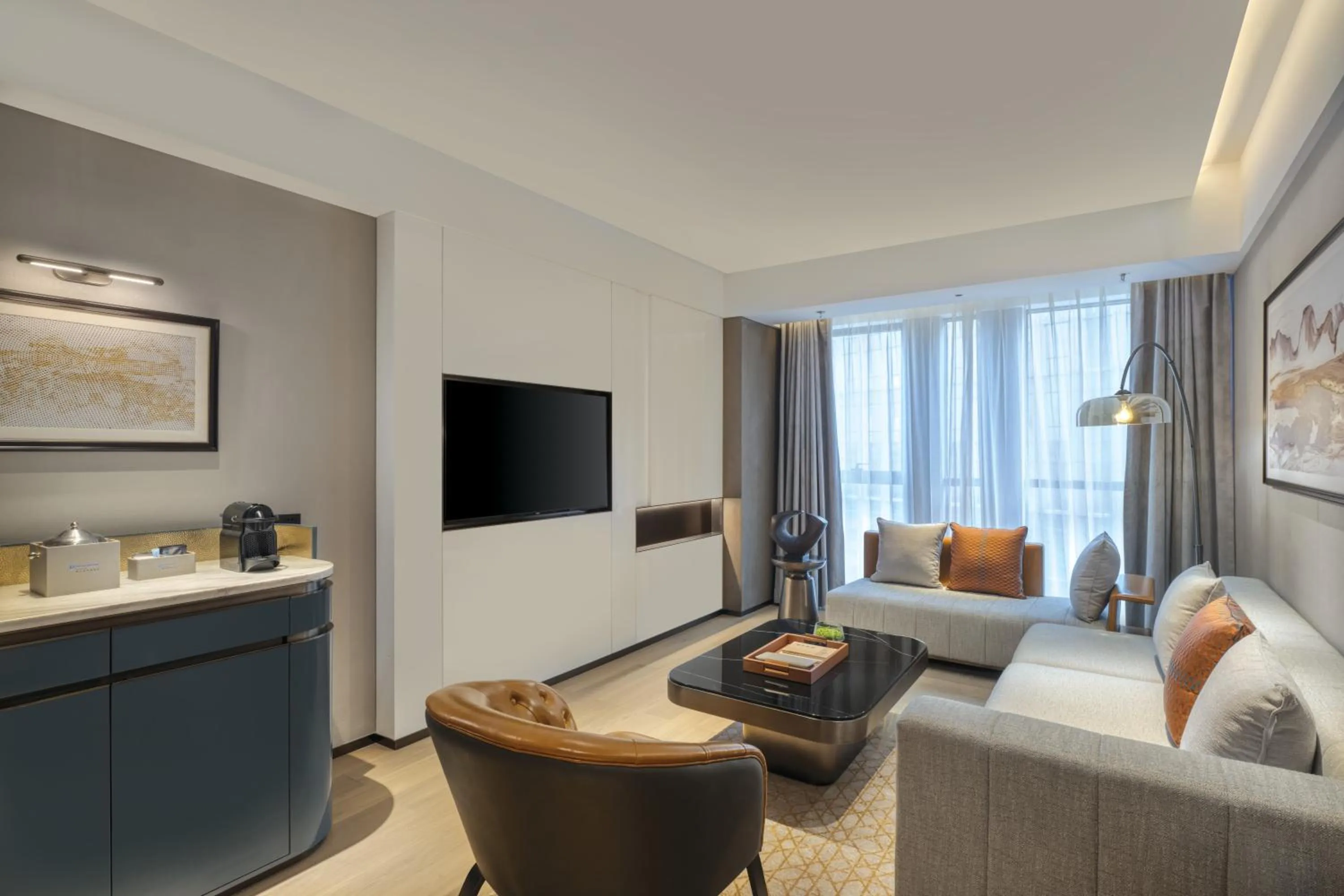 Living room in Wyndham Xiong'an