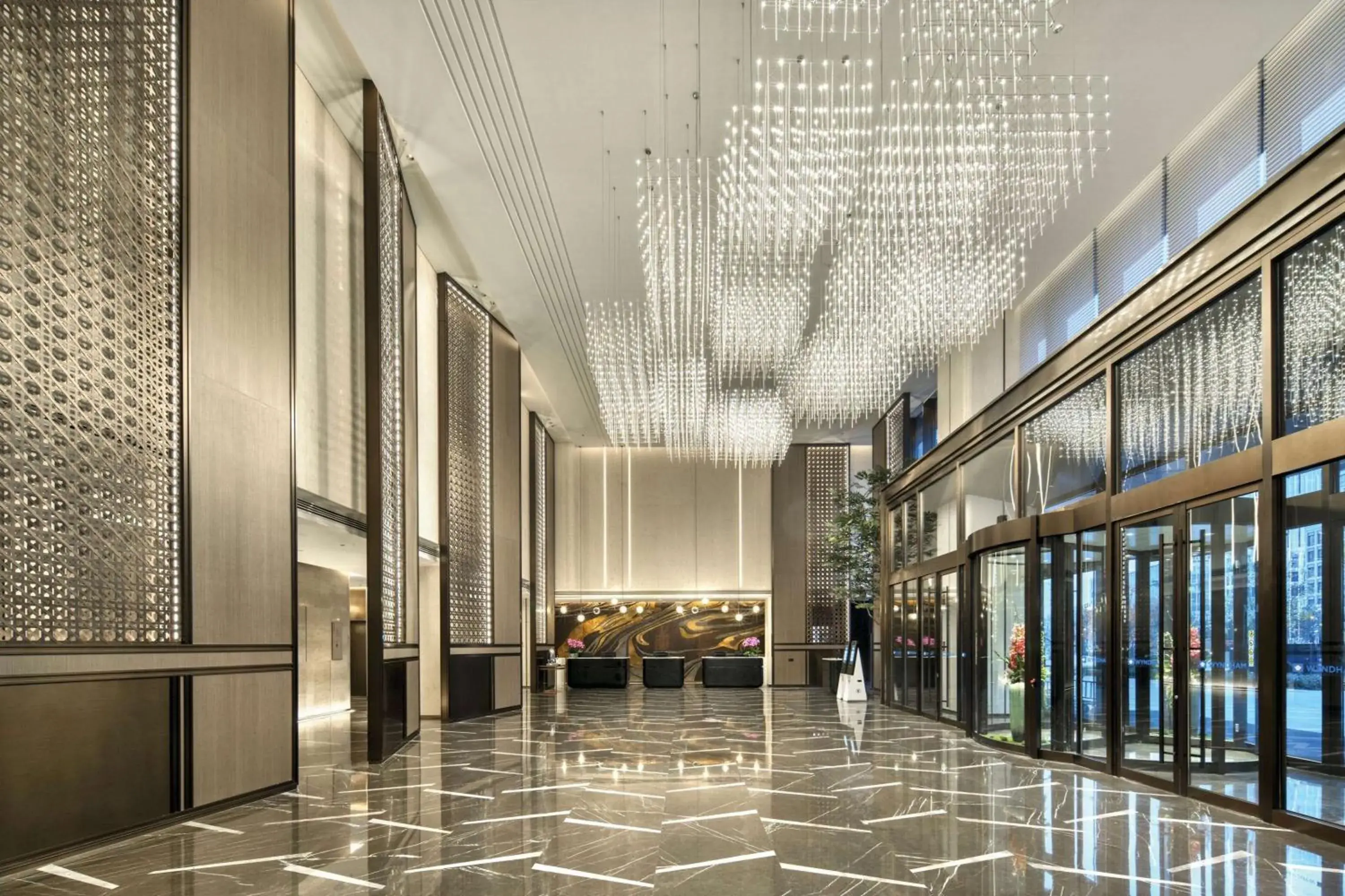 Lobby or reception in Wyndham Xiong'an Lobby or reception in Wyndham Xiong'an