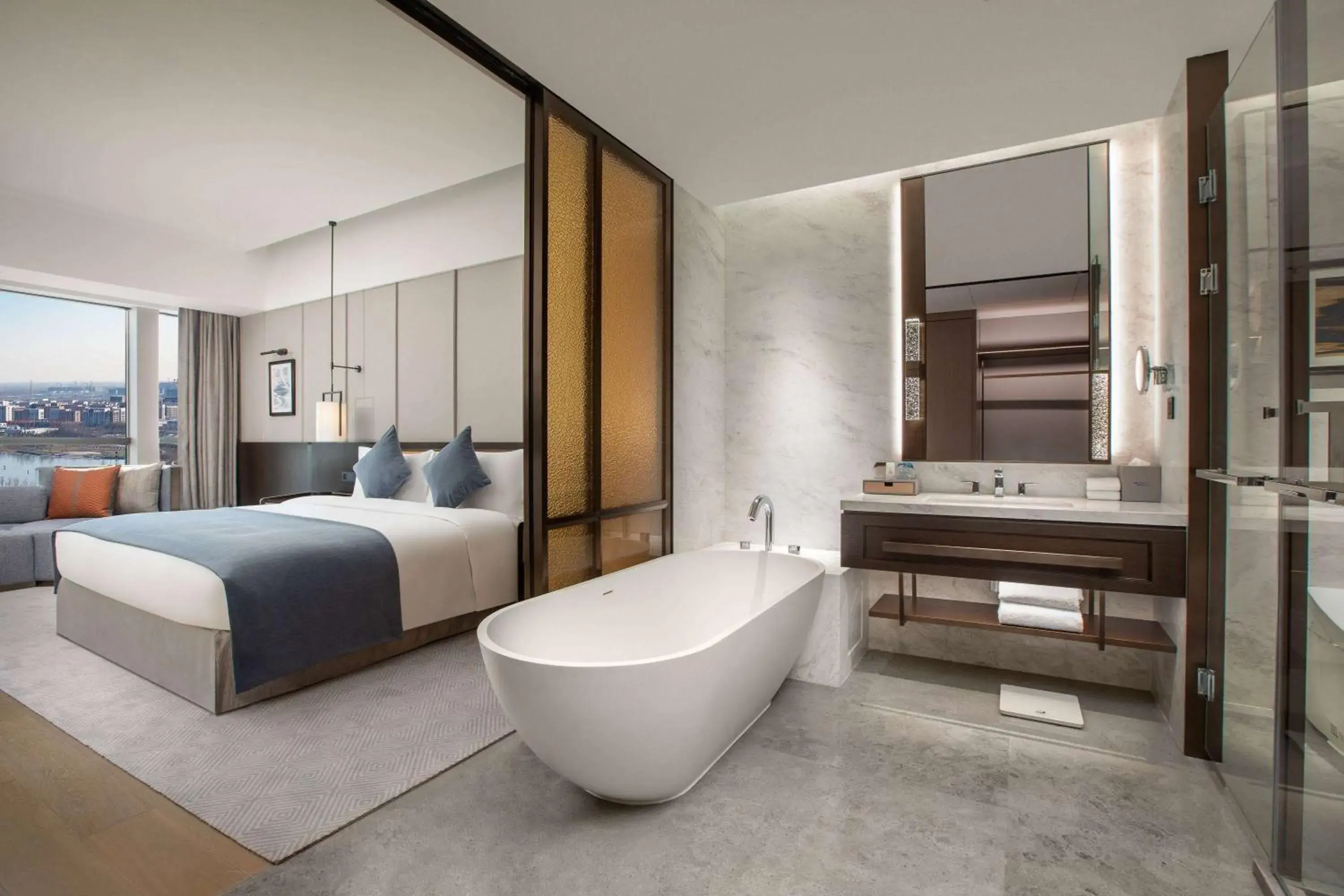 Photo of the whole room, Bed in Wyndham Xiong'an Photo of the whole room, Bed in Wyndham Xiong'an