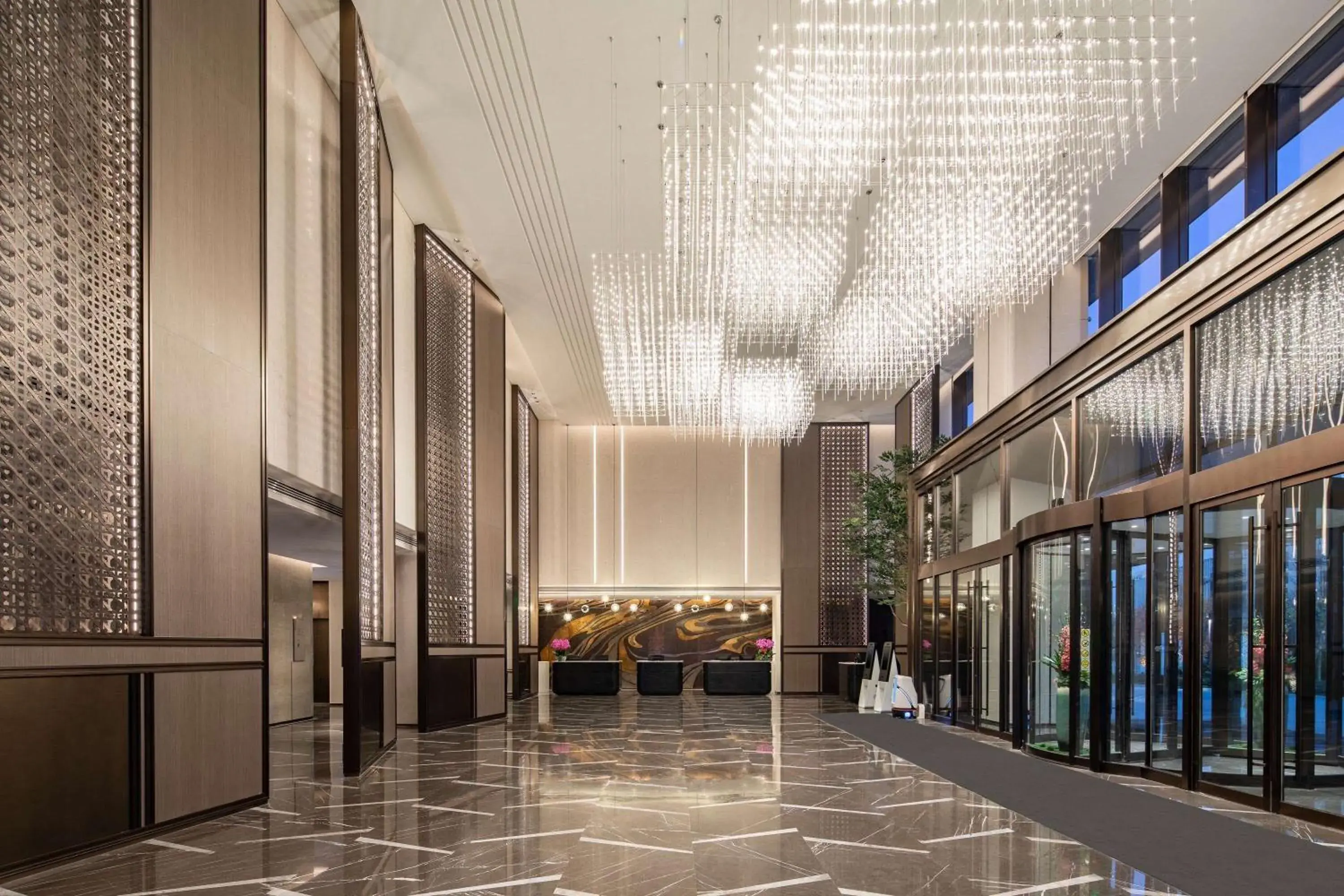 Lobby or reception in Wyndham Xiong'an Lobby or reception in Wyndham Xiong'an