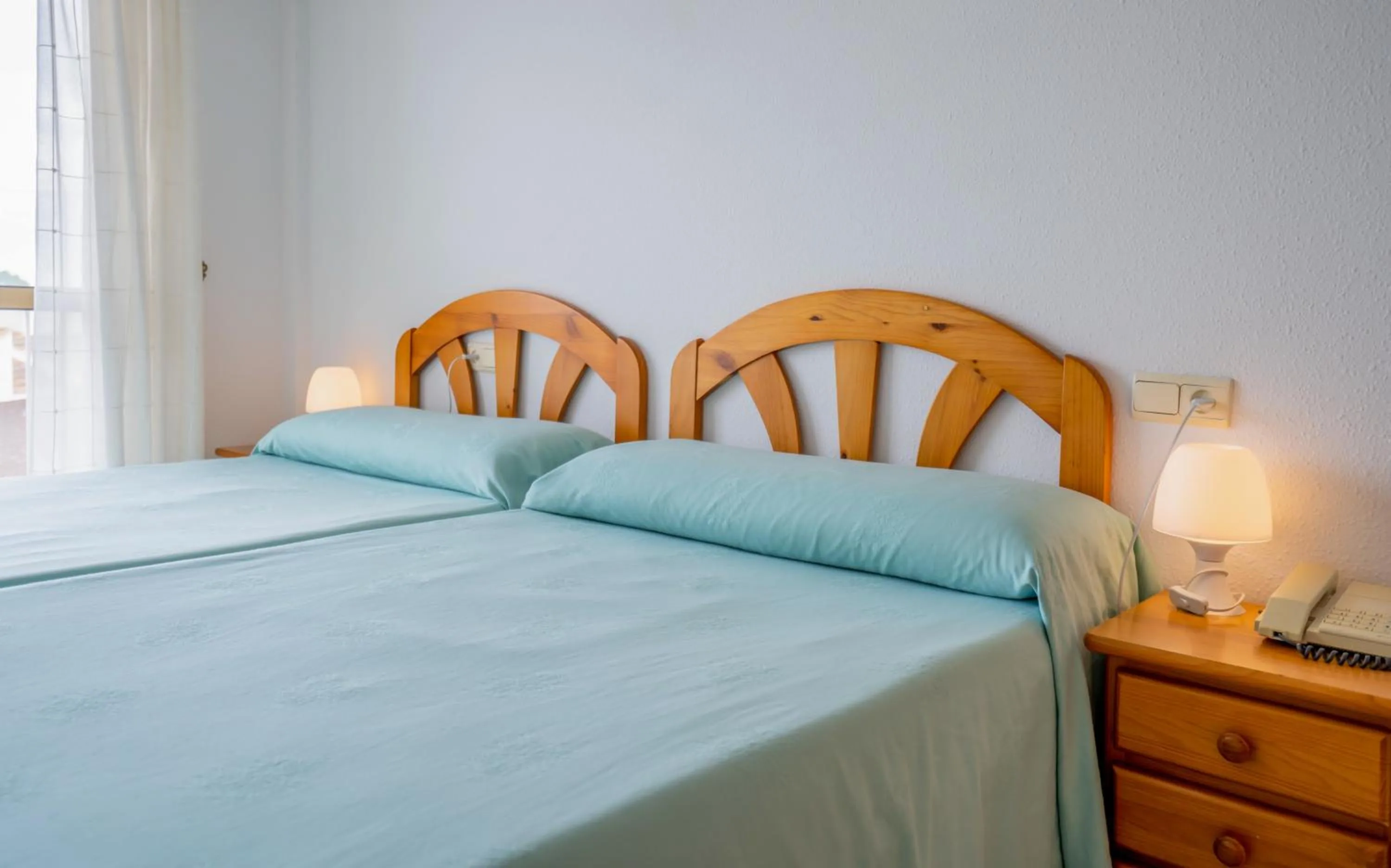 Bed in LOS NAREJOS Hotel