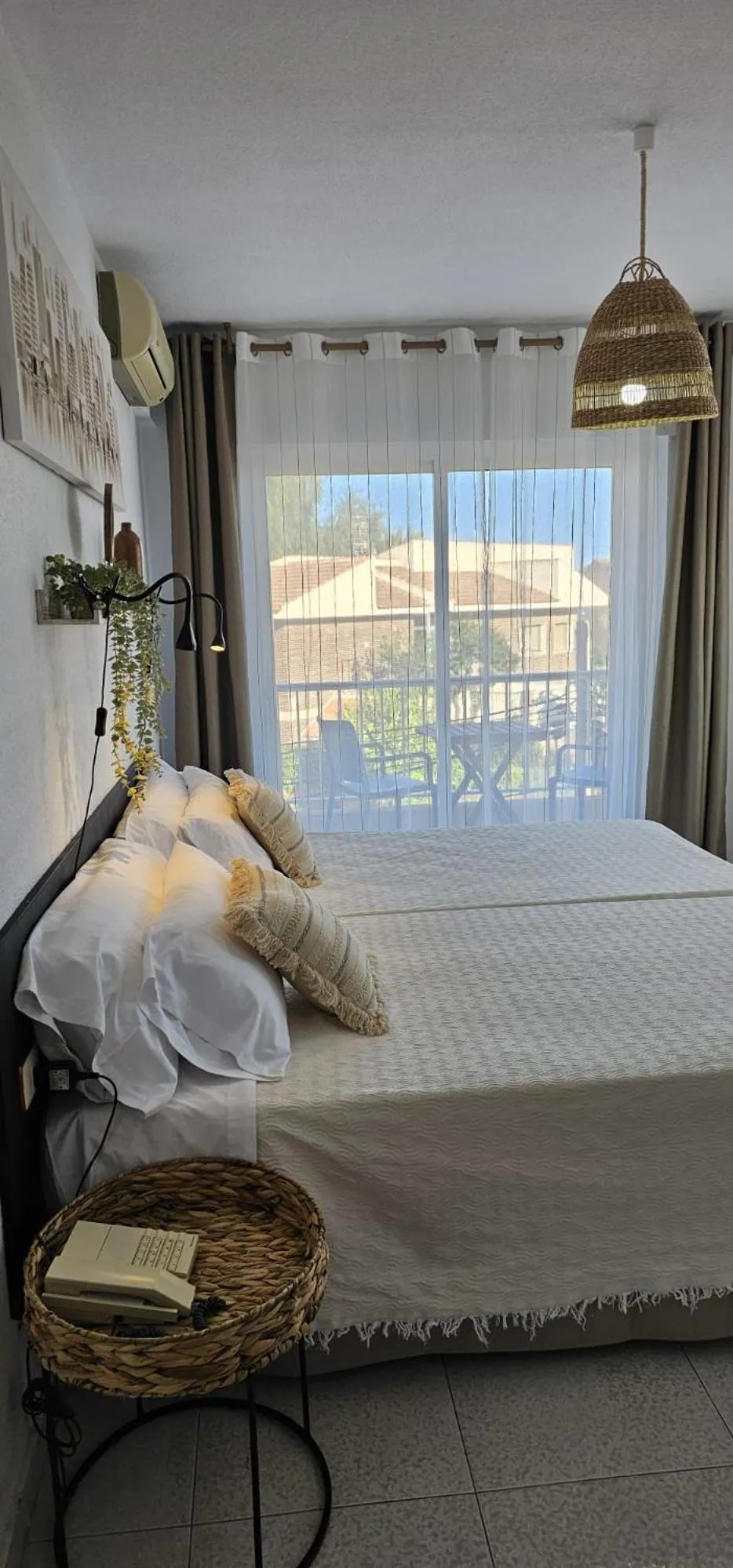 Bed in LOS NAREJOS Hotel