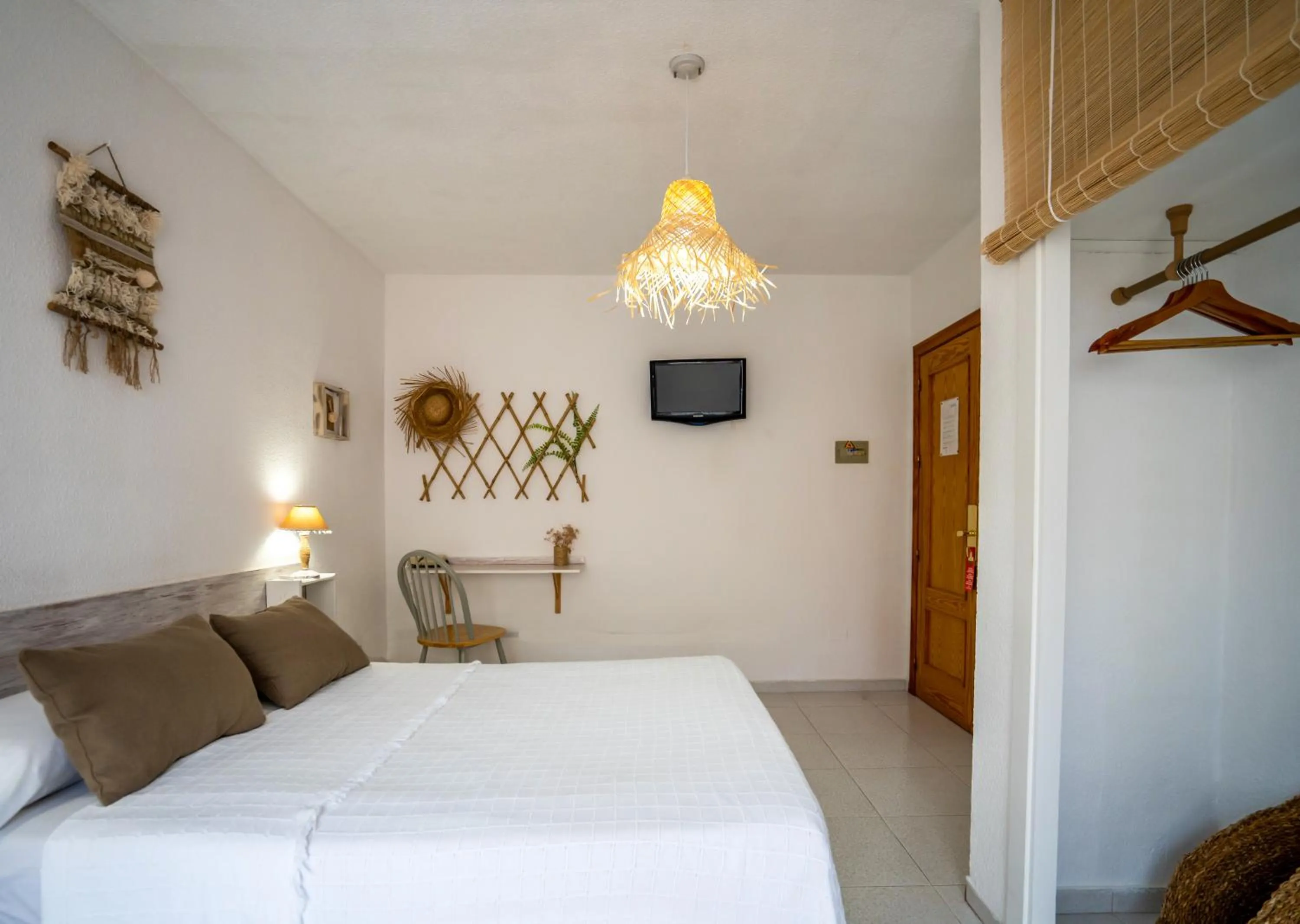 Decorative detail, Bed in LOS NAREJOS Hotel