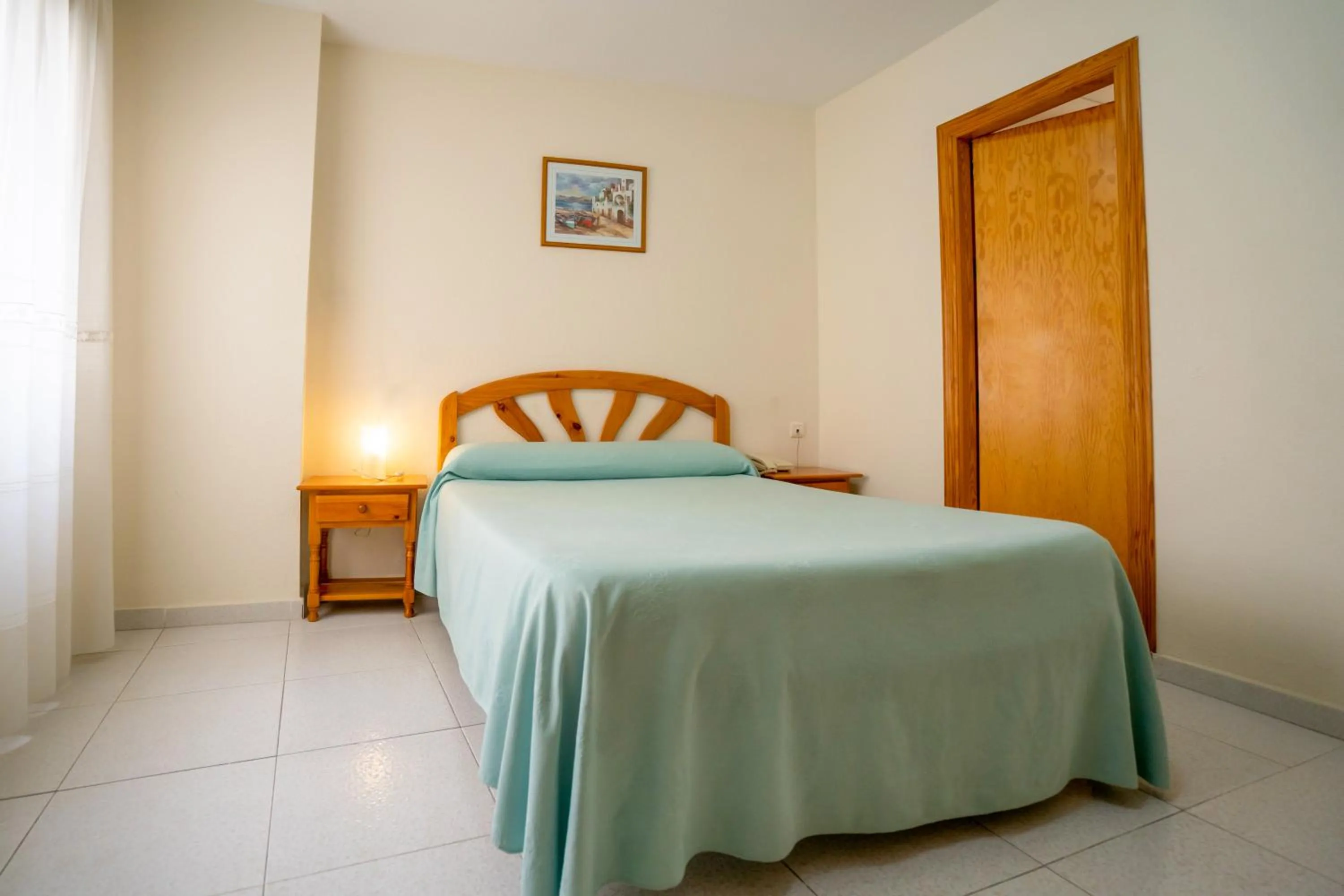 Bed in LOS NAREJOS Hotel