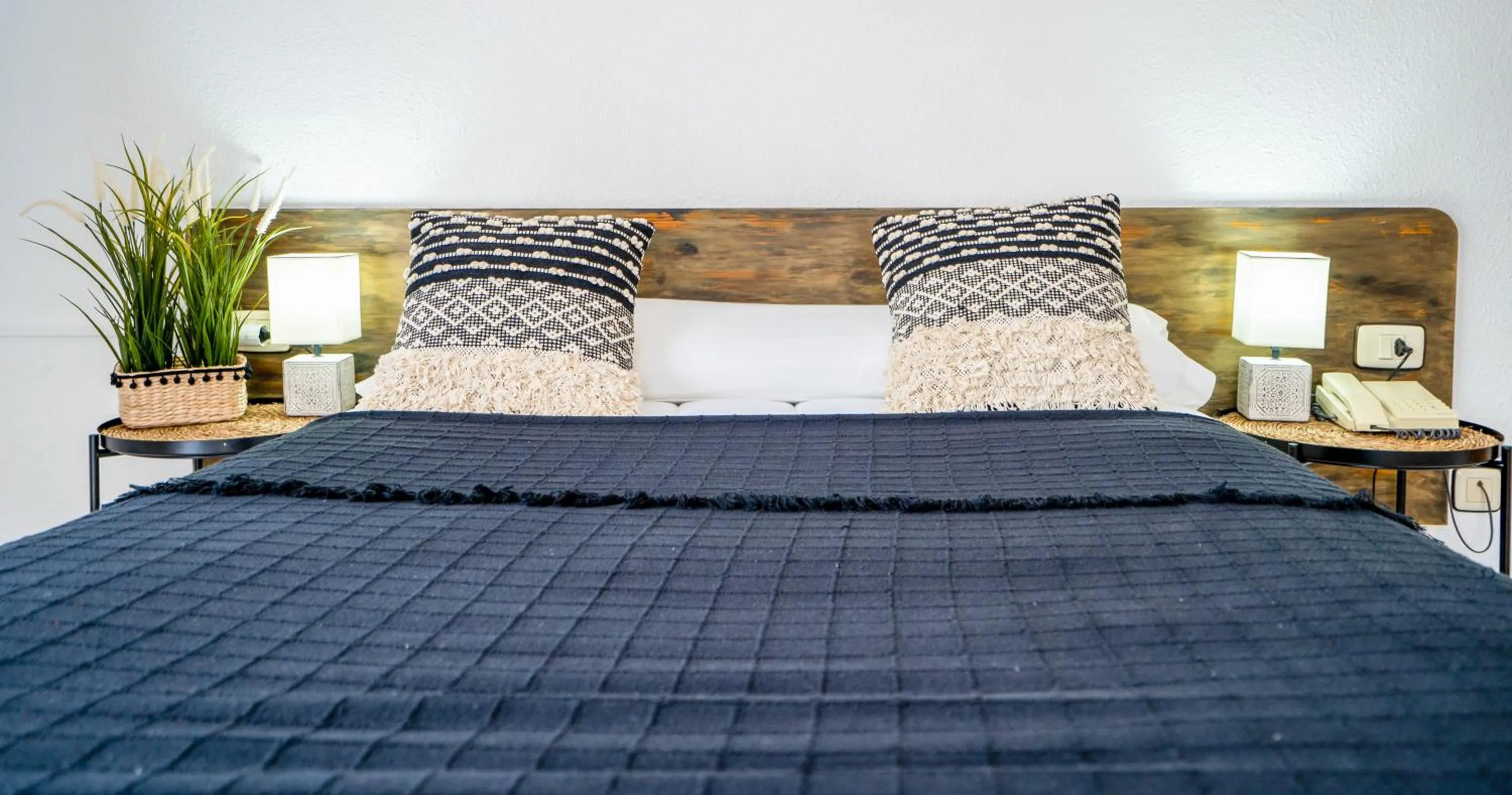 Bed in LOS NAREJOS Hotel