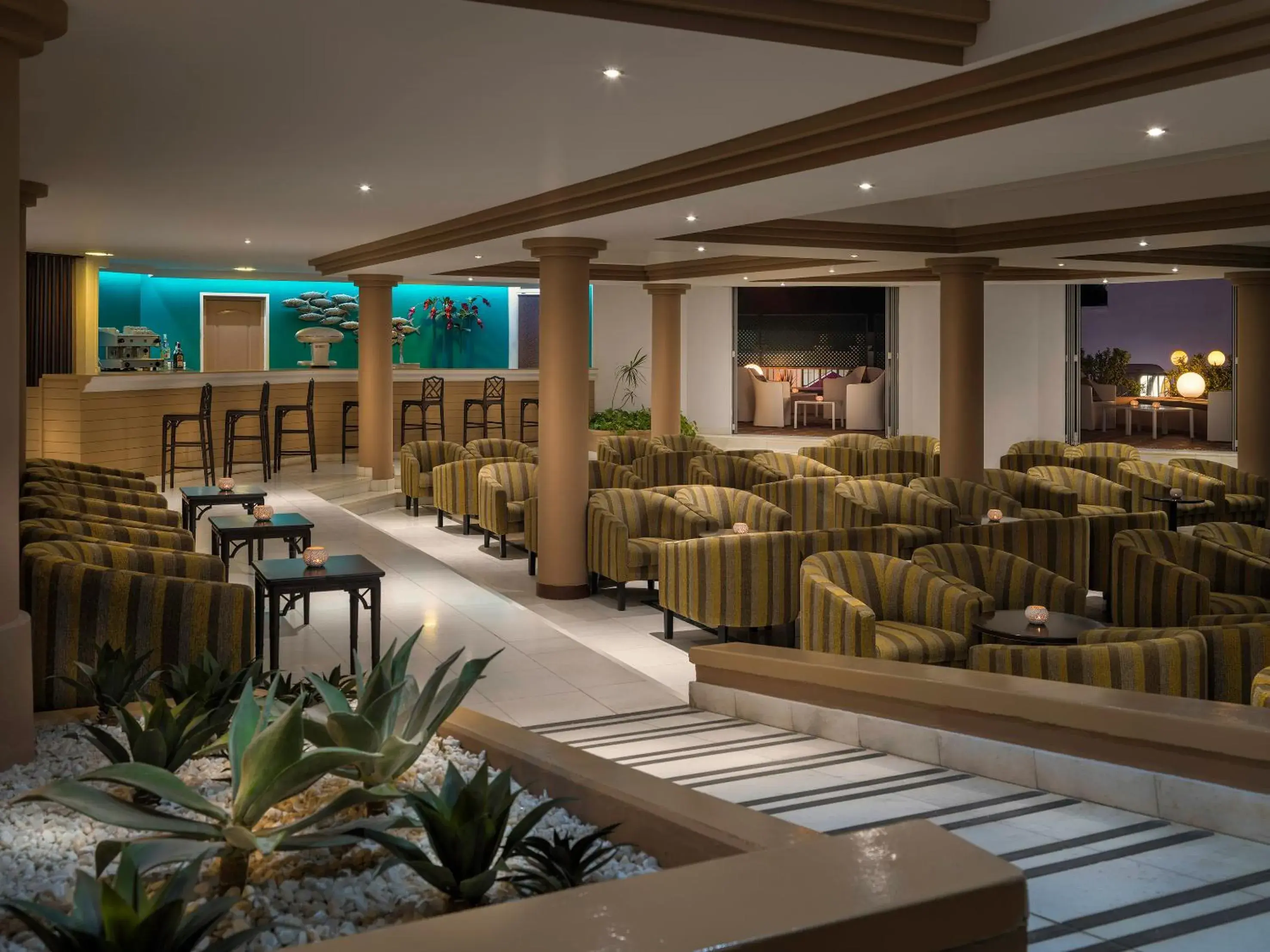 Lounge or bar in Sol Sun Beach Apartamentos Lounge or bar in Sol Sun Beach Apartamentos