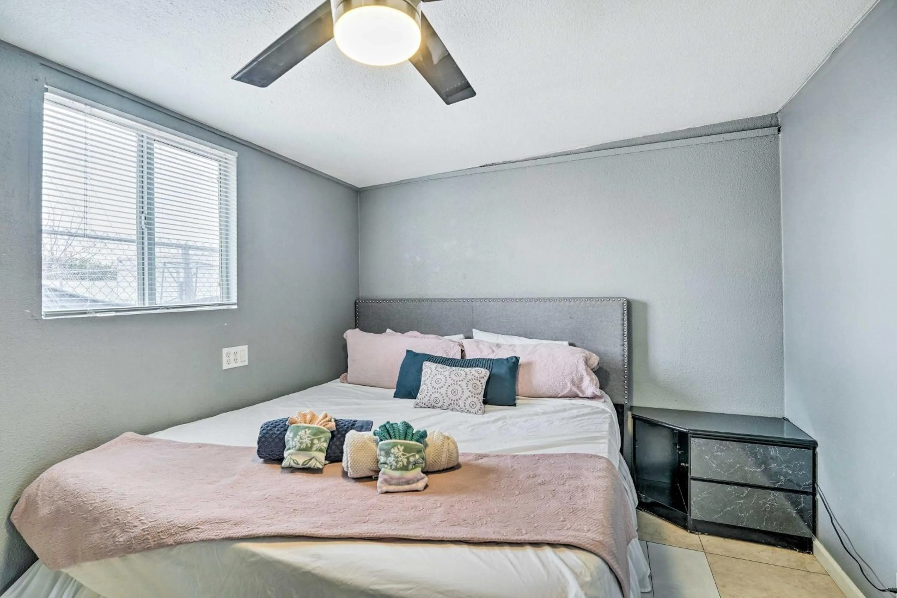 Bed in North Las Vegas Studio with Fire Pit 10 Mi to Strip