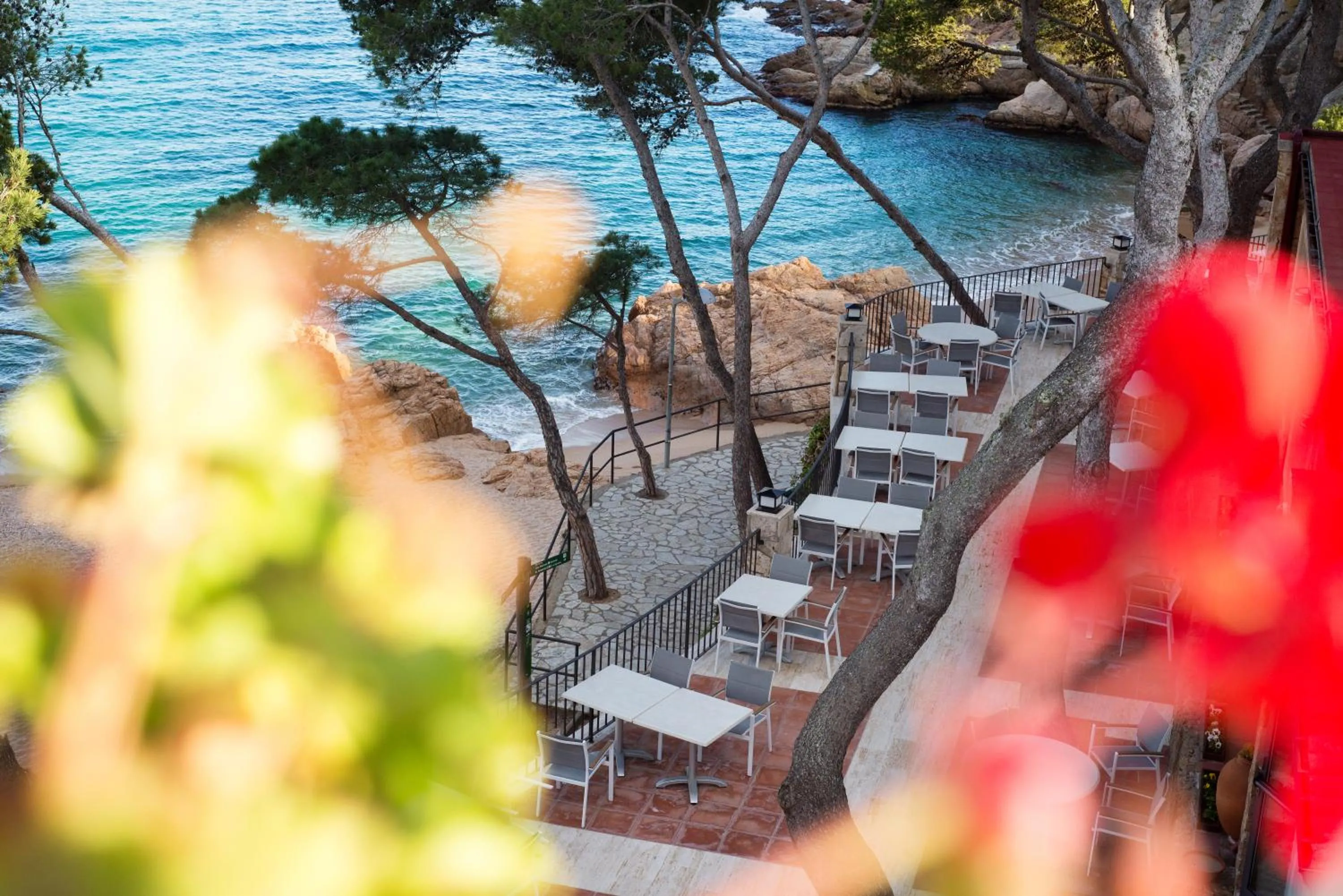 Balcony/Terrace in Hotel Hostalillo by Escampa Hotels
