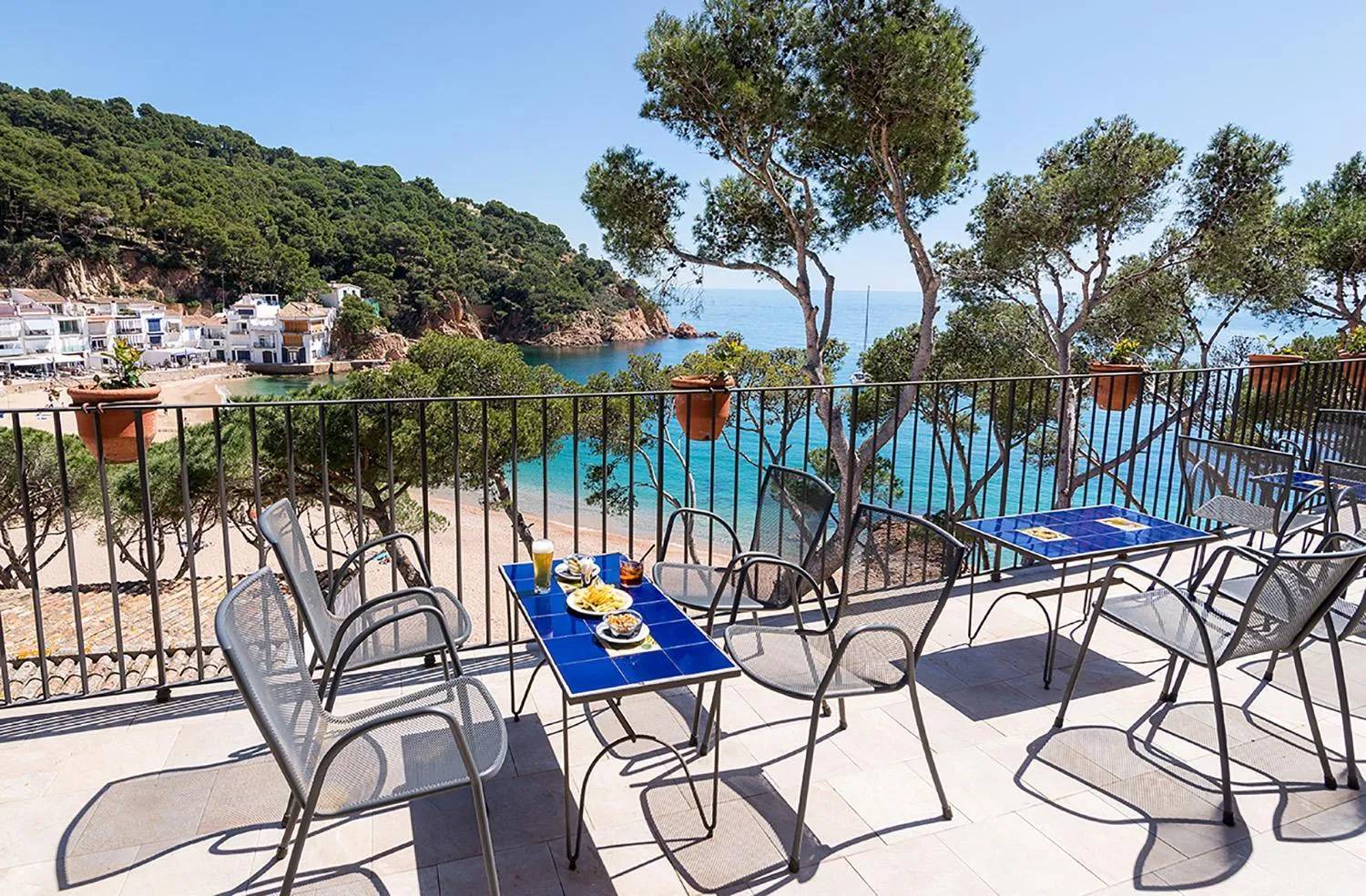 Balcony/Terrace in Hotel Hostalillo by Escampa Hotels