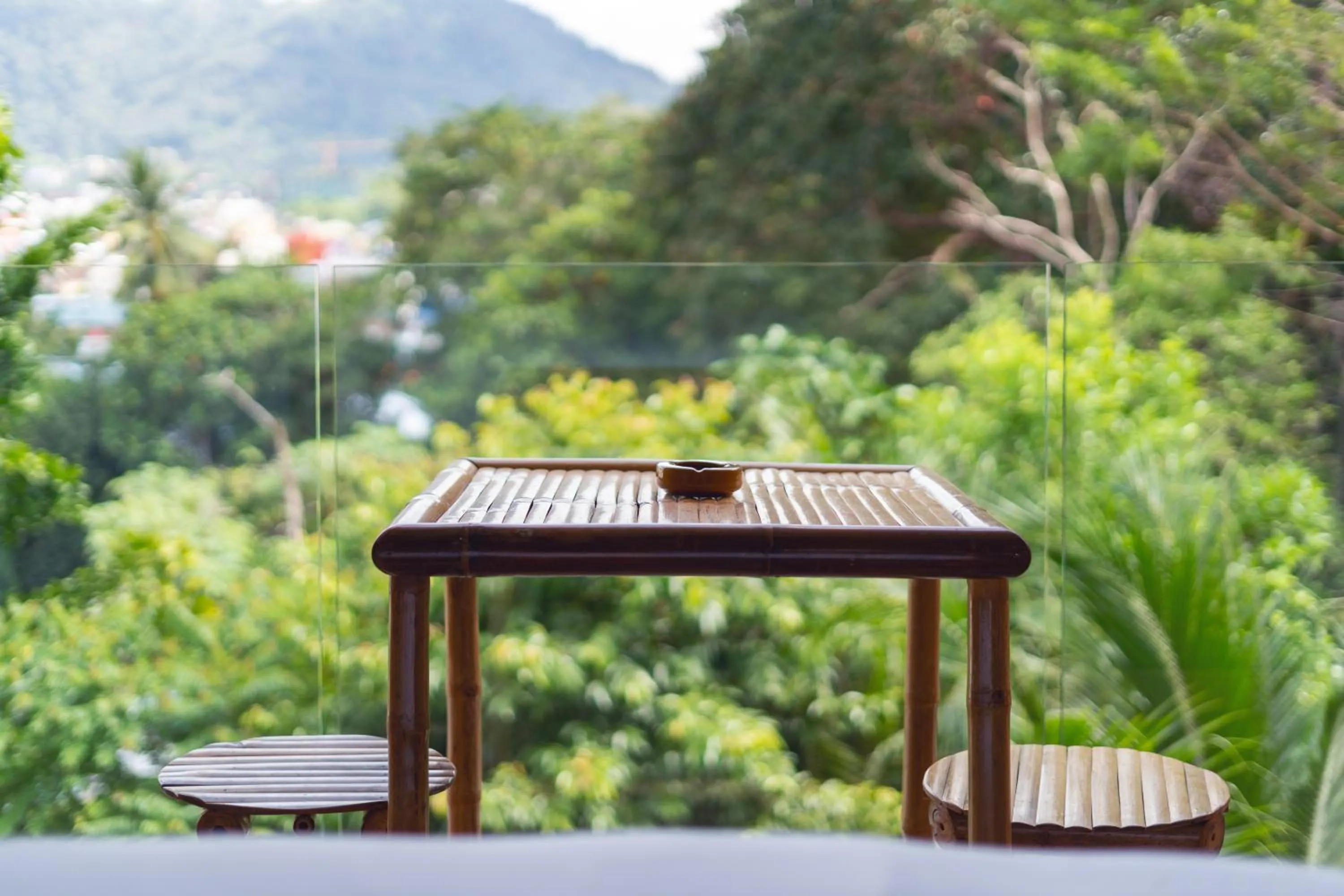 Patio in Three Monkeys Villas