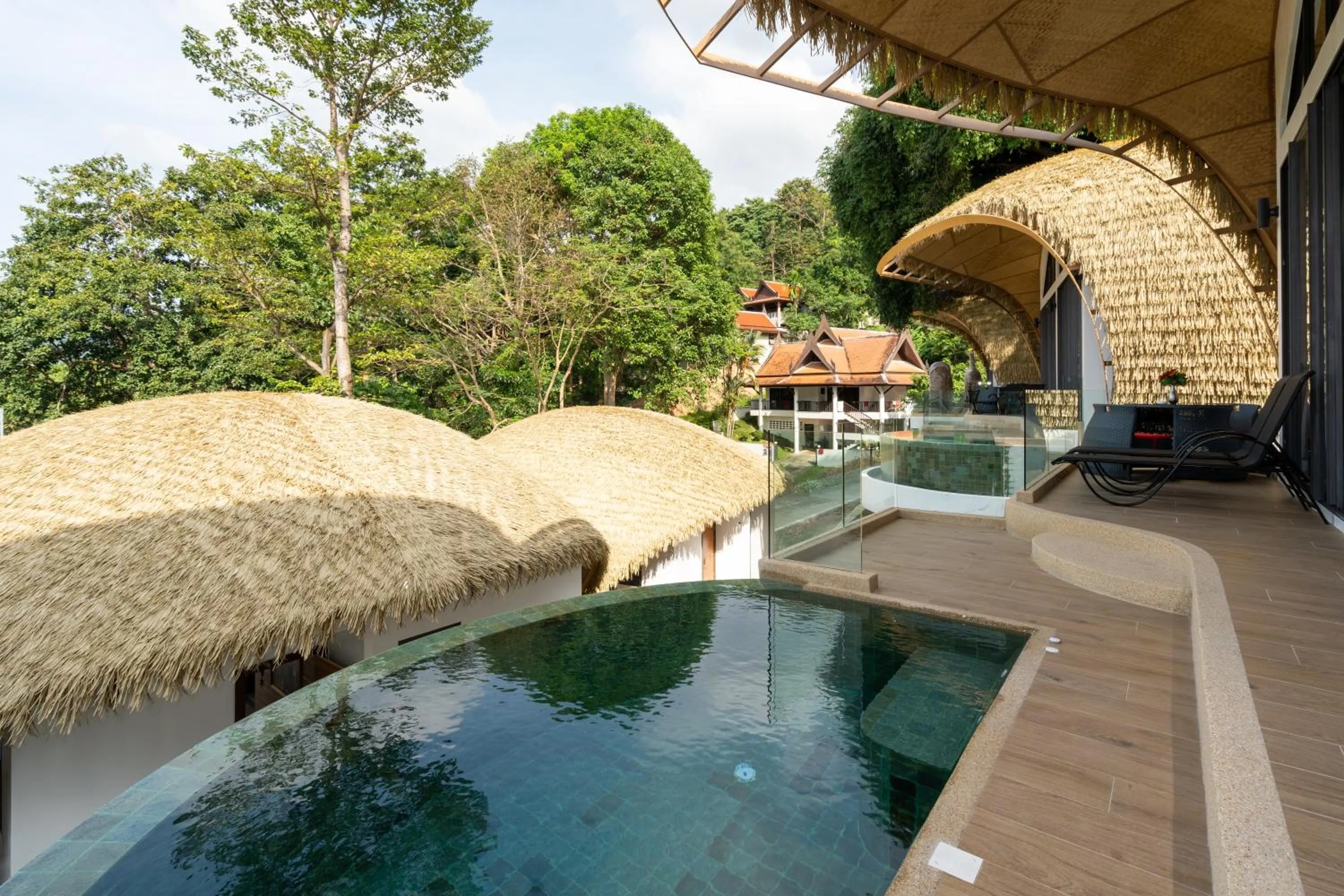 Swimming pool in Three Monkeys Villas