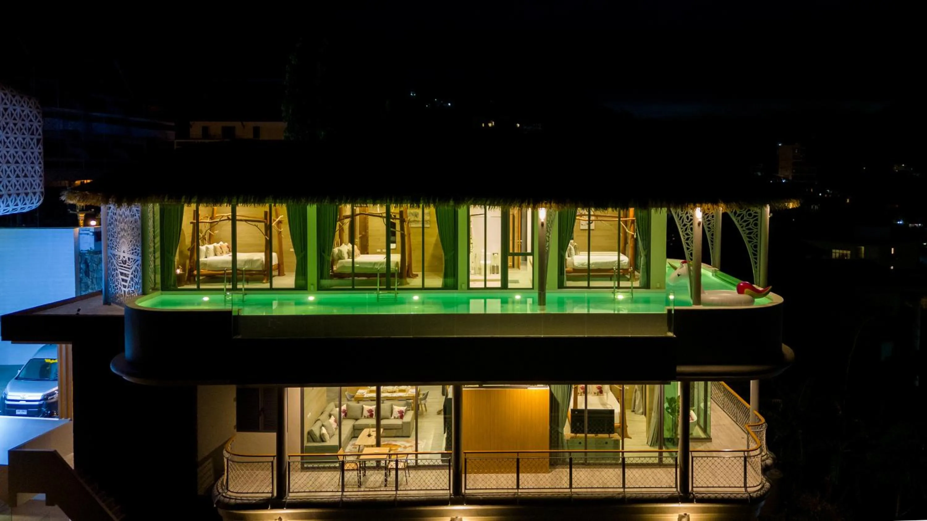 Night in Three Monkeys Villas