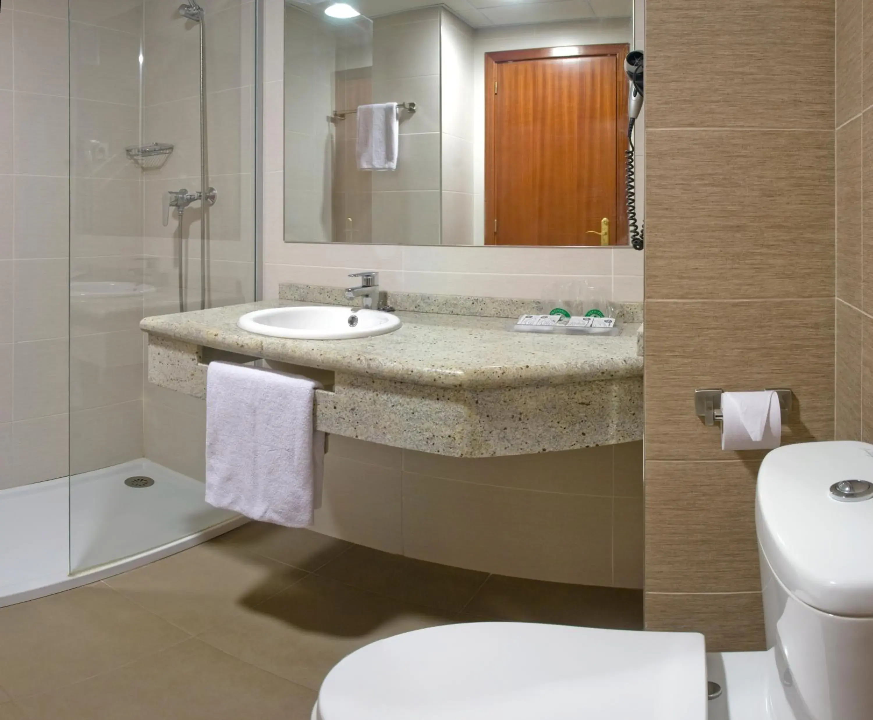 Bathroom in Eurosalou & Spa Bathroom in Eurosalou & Spa