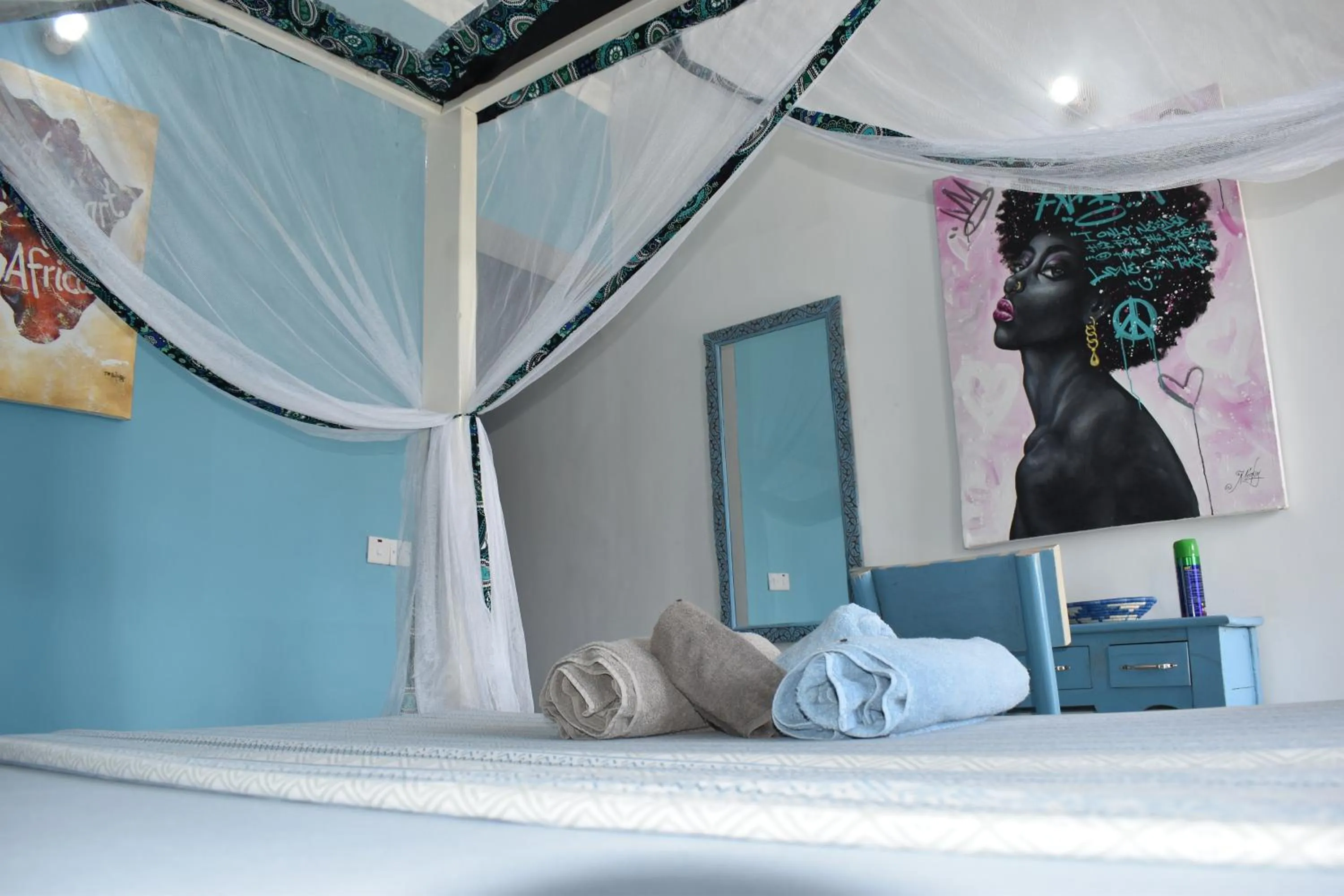 Bed in Pineapple House