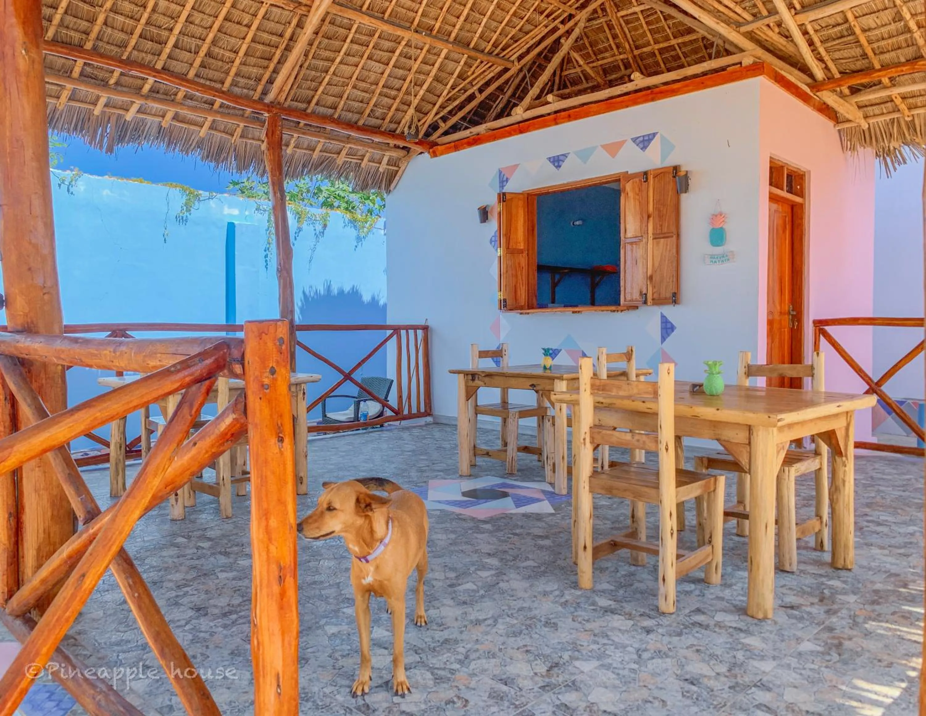 Dining area in Pineapple House