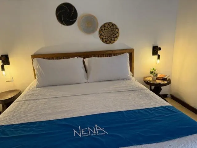 Bed in NENA BEACH CLUB & HOTEL