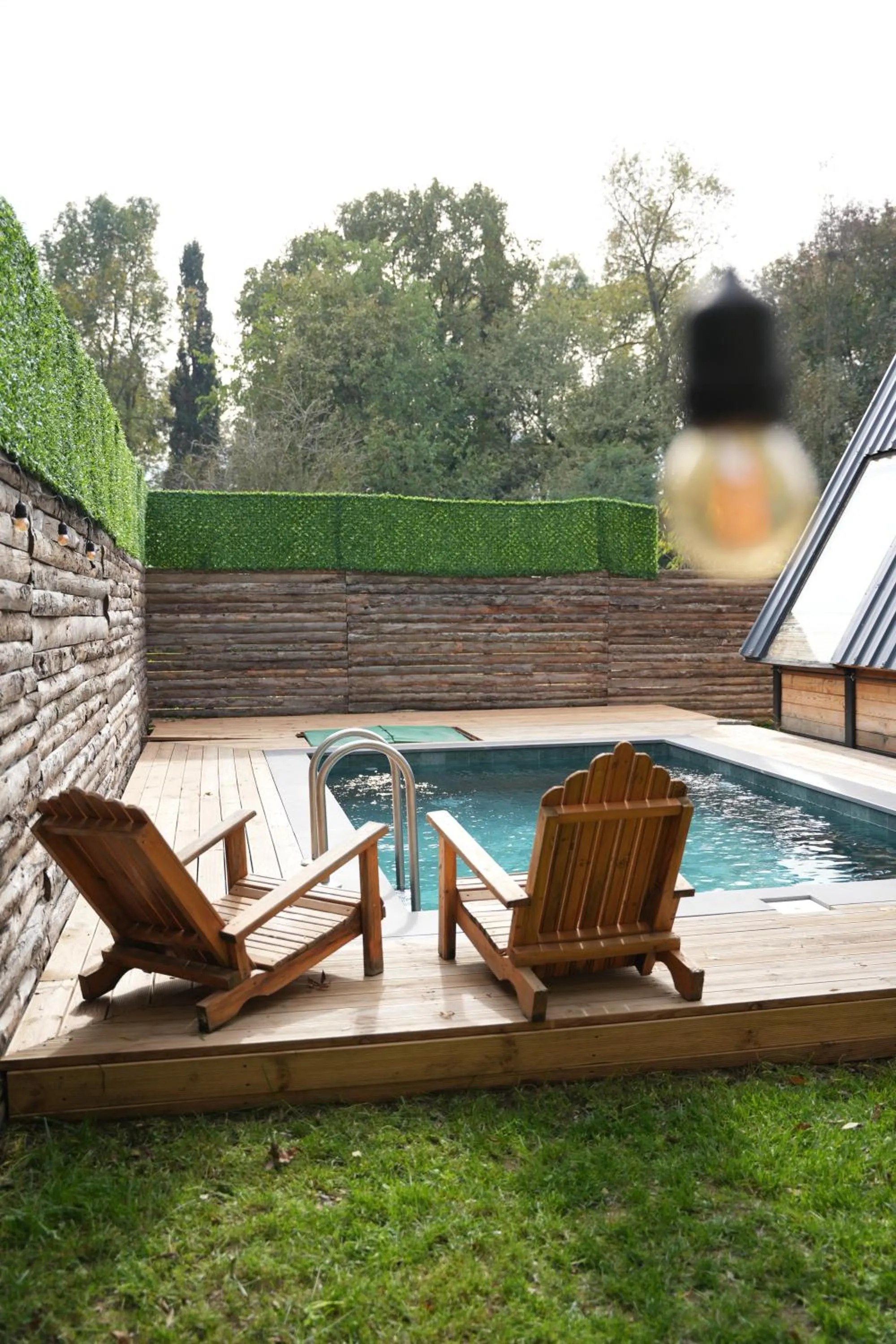 Patio in Pentalow Cabin