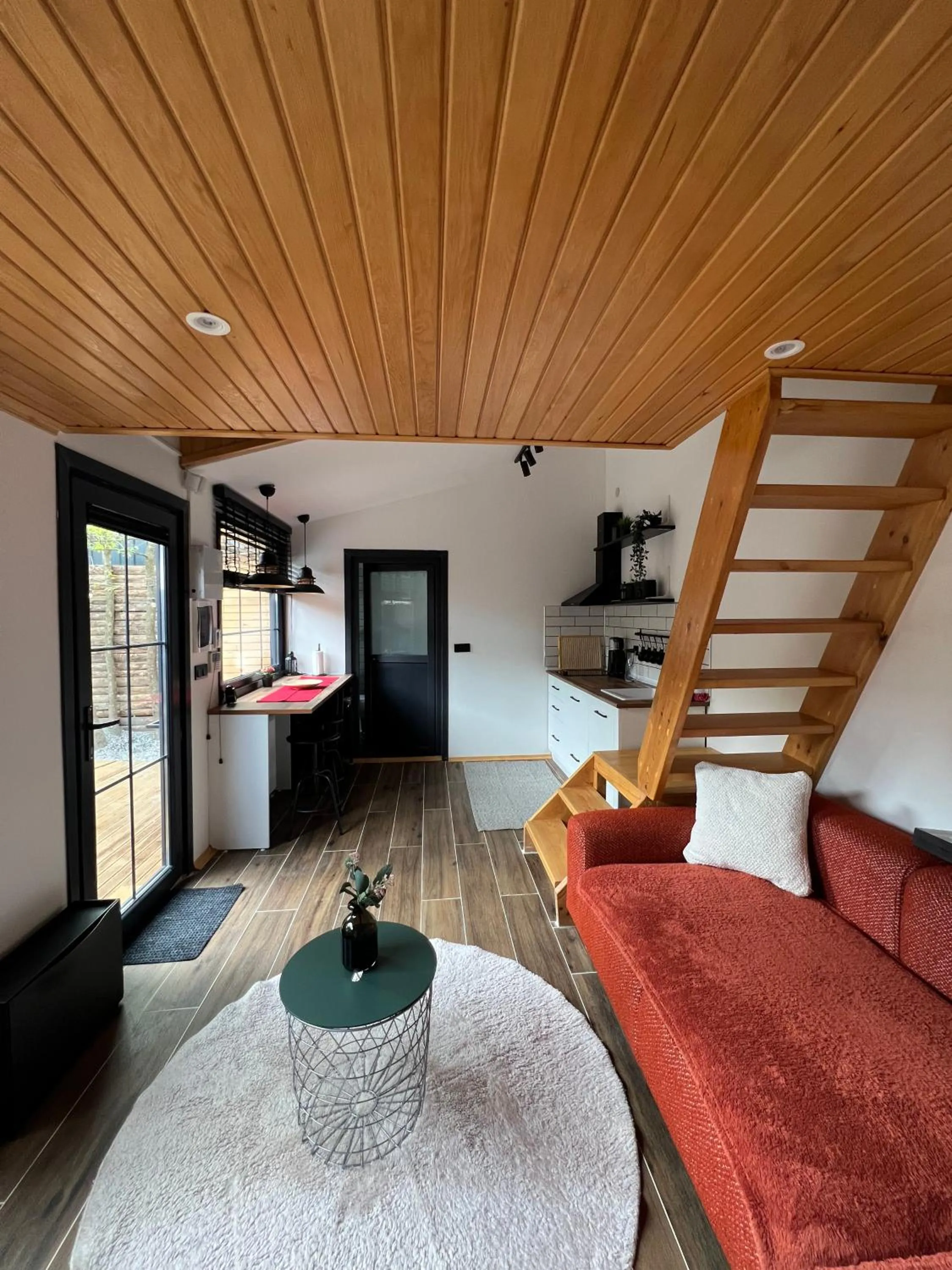 Bed in Pentalow Cabin