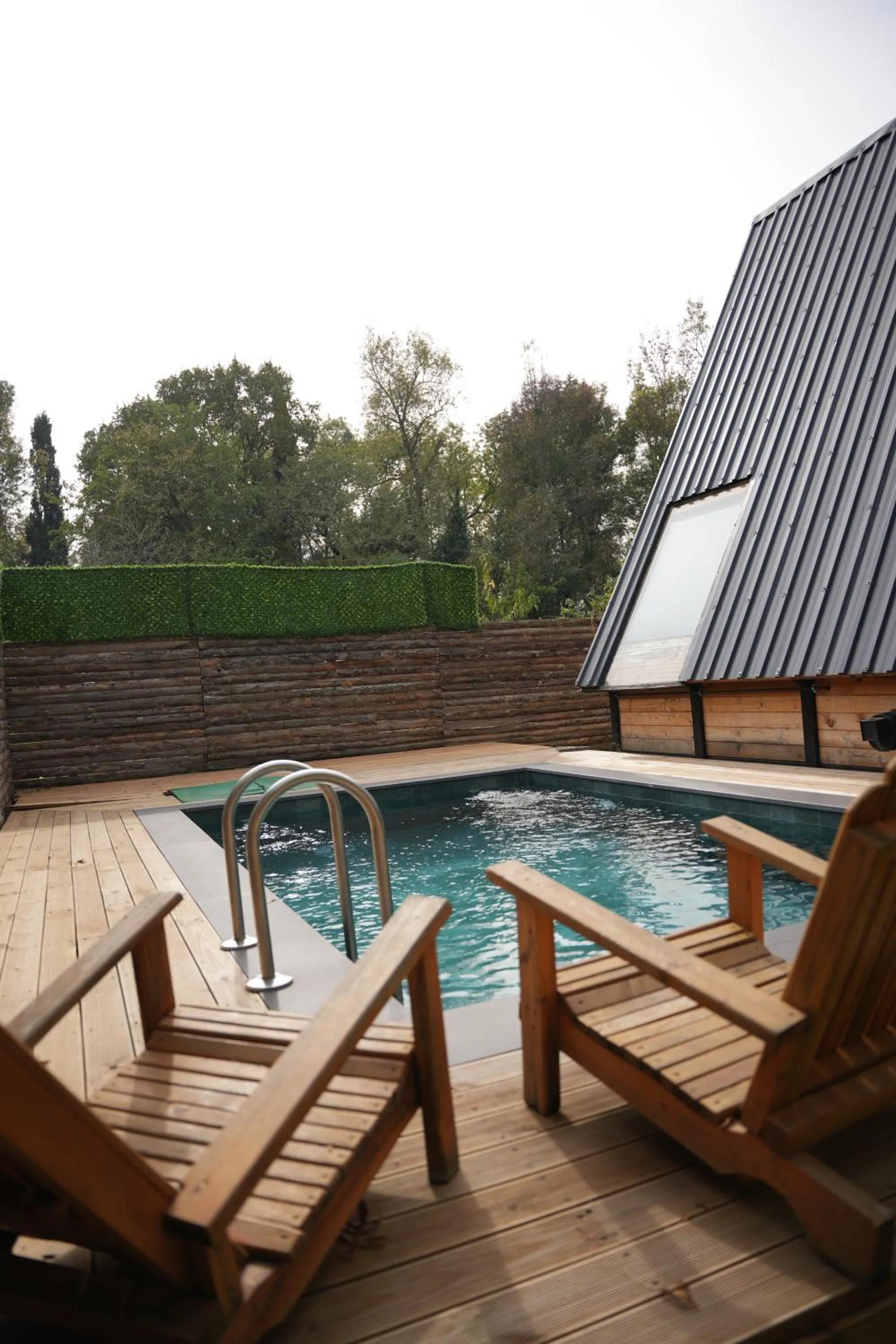 Patio in Pentalow Cabin