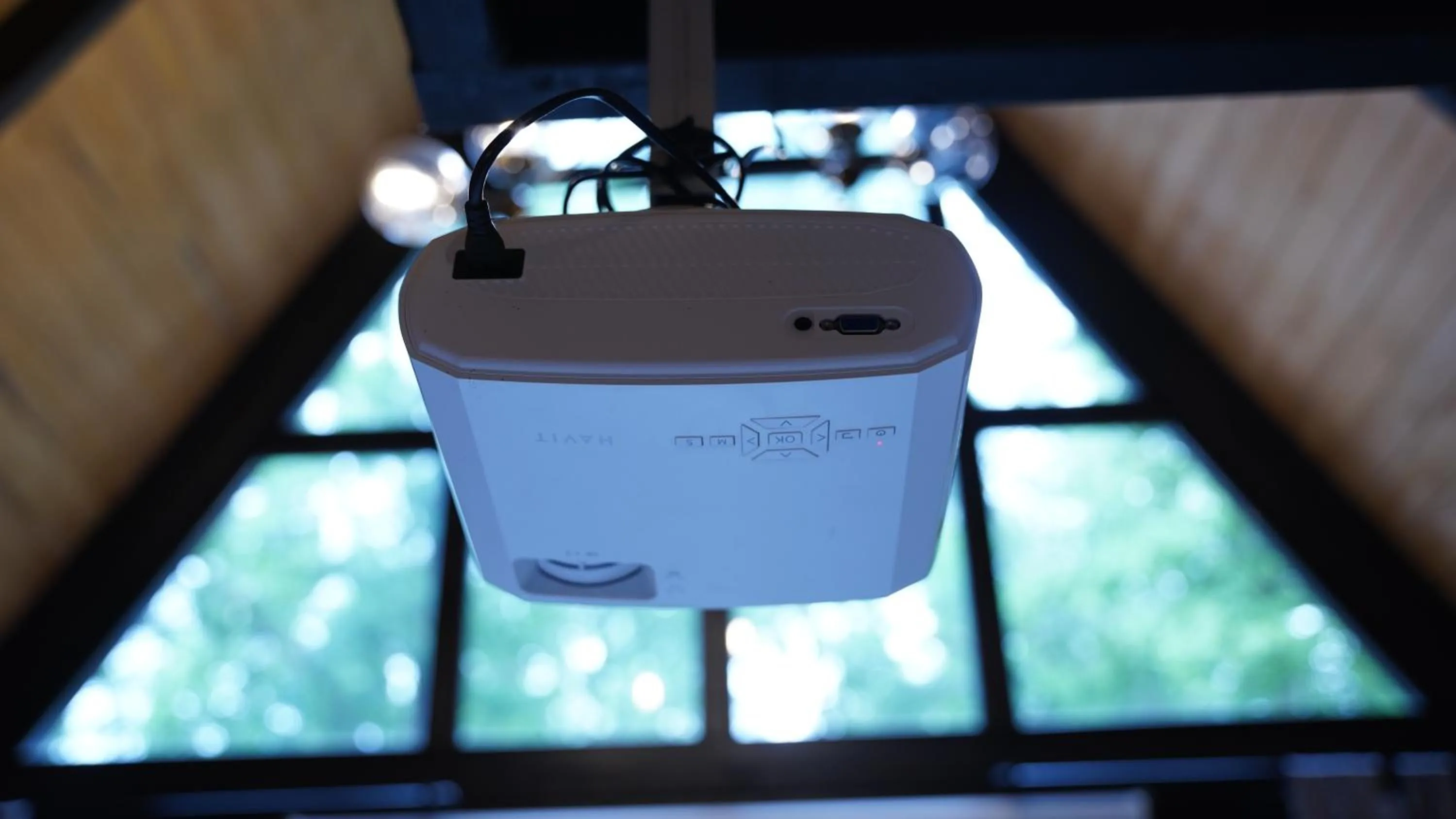 Communal lounge/ TV room in Pentalow Cabin