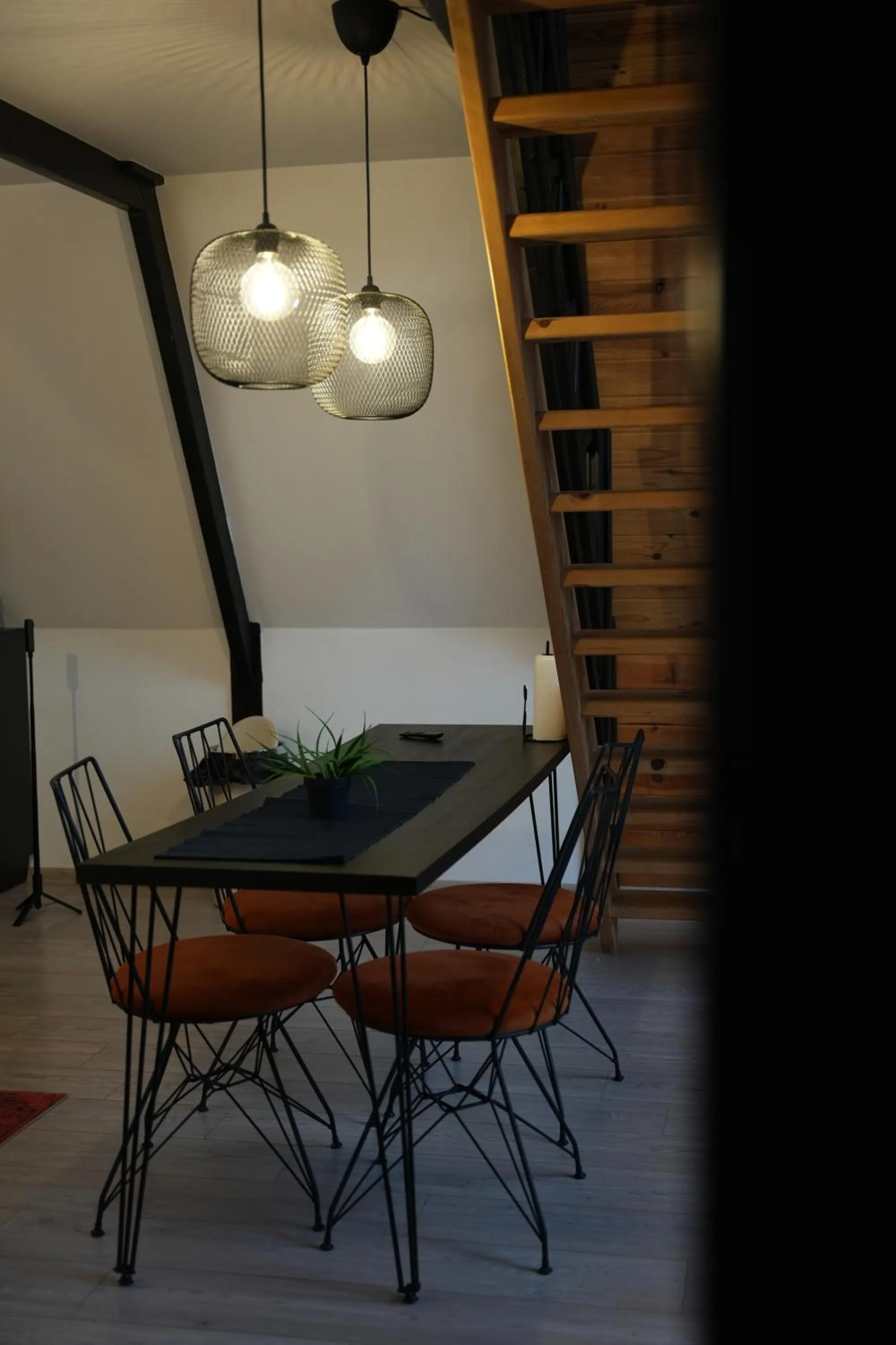 Living room in Pentalow Cabin