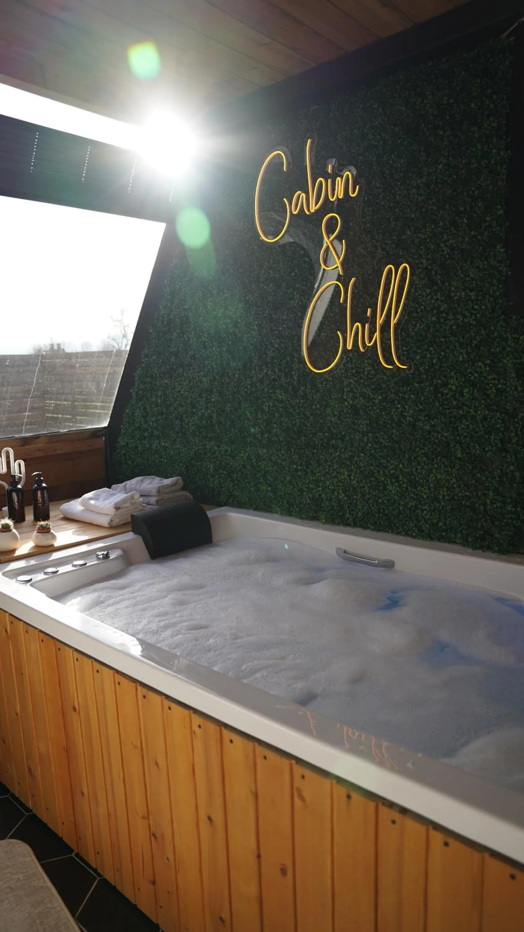 Natural landscape in Pentalow Cabin