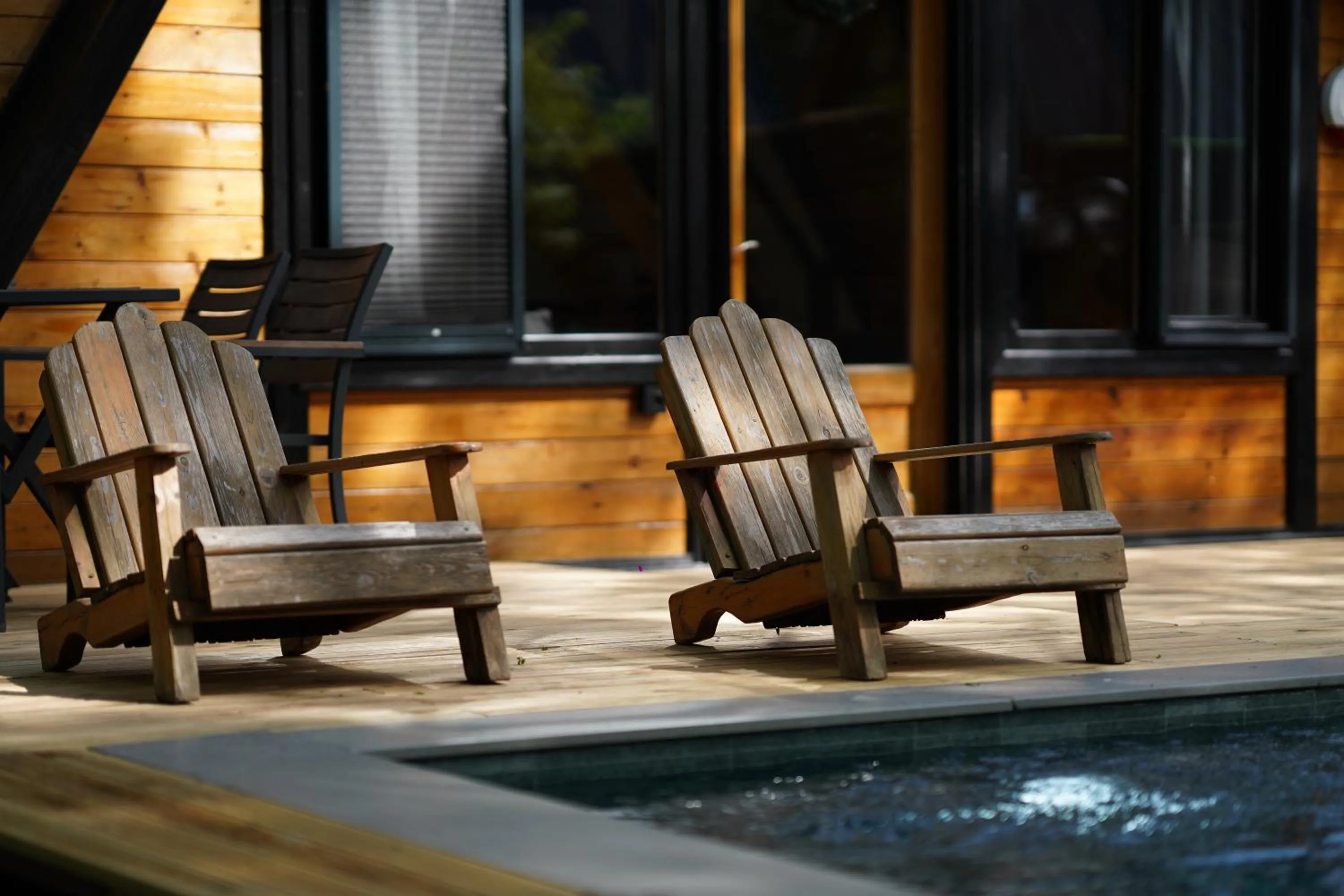 Patio in Pentalow Cabin