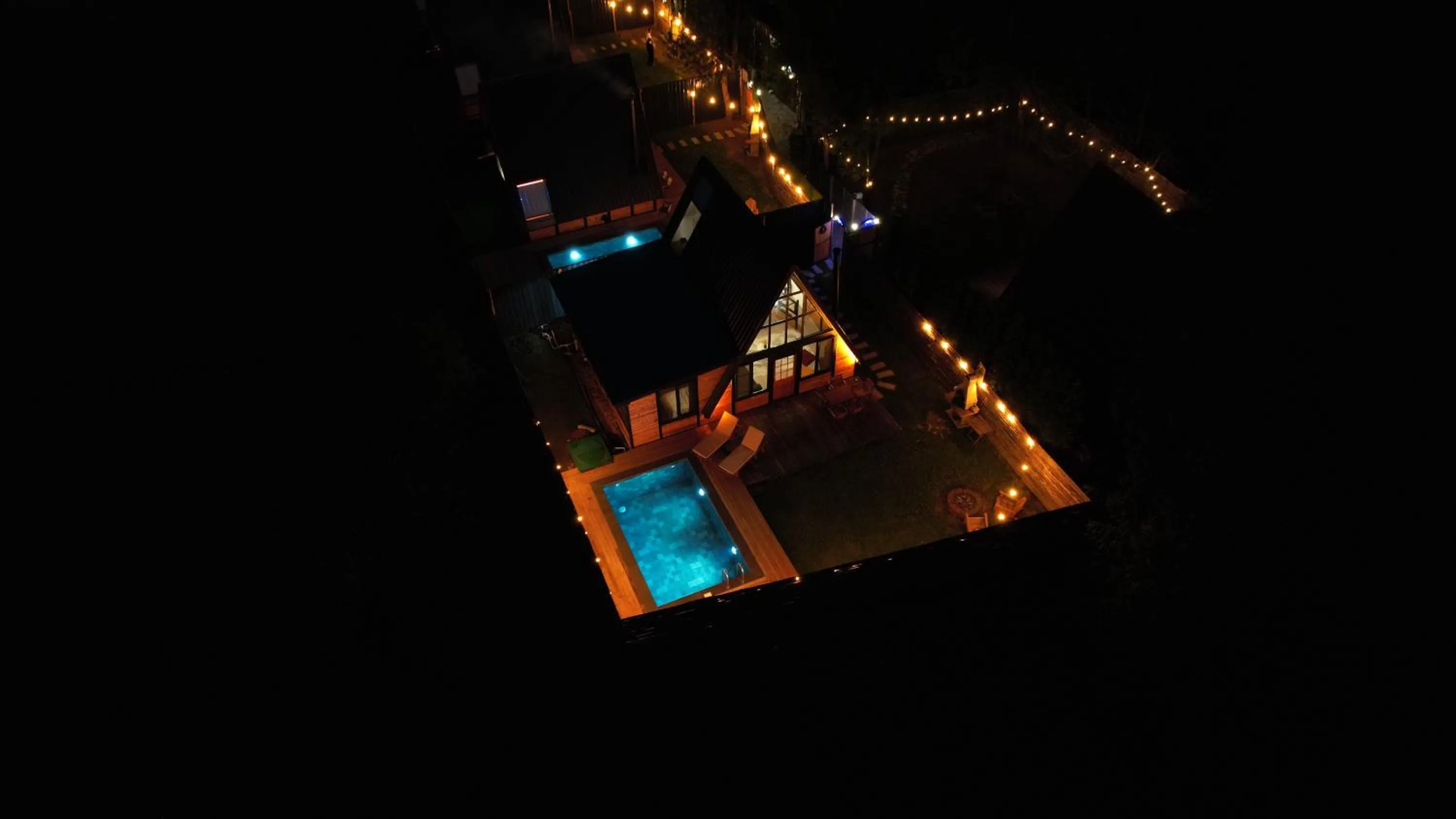 Night in Pentalow Cabin