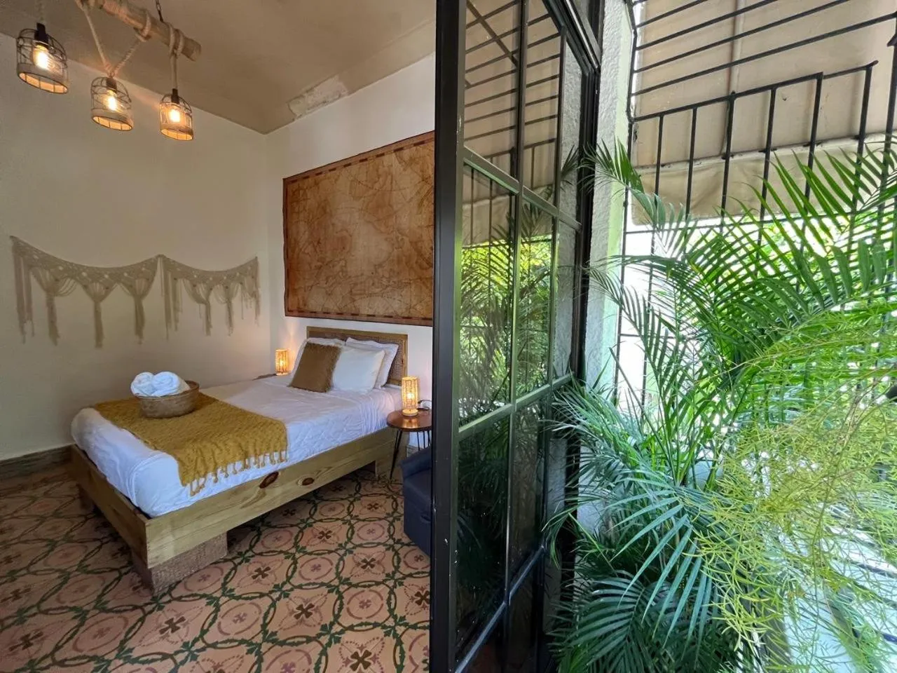 Bed in Studio 27 Colonial, Centro Histórico