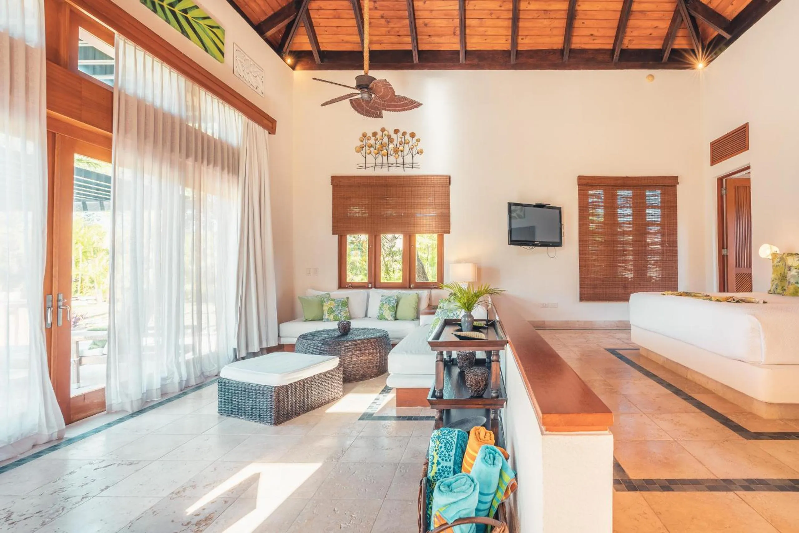 Bed in Charming villa At Cap Cana