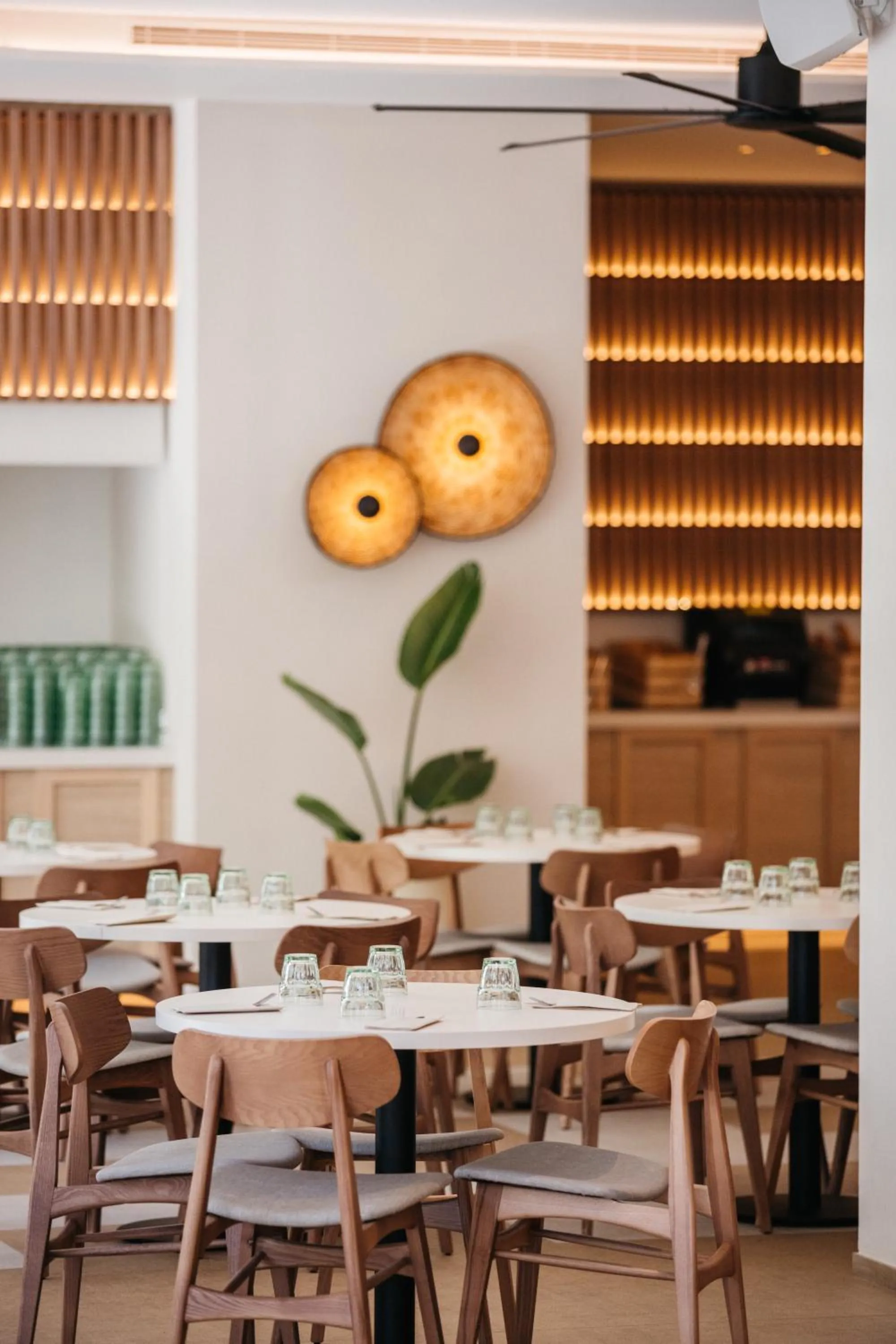 Dining area in Hotel Jaime I