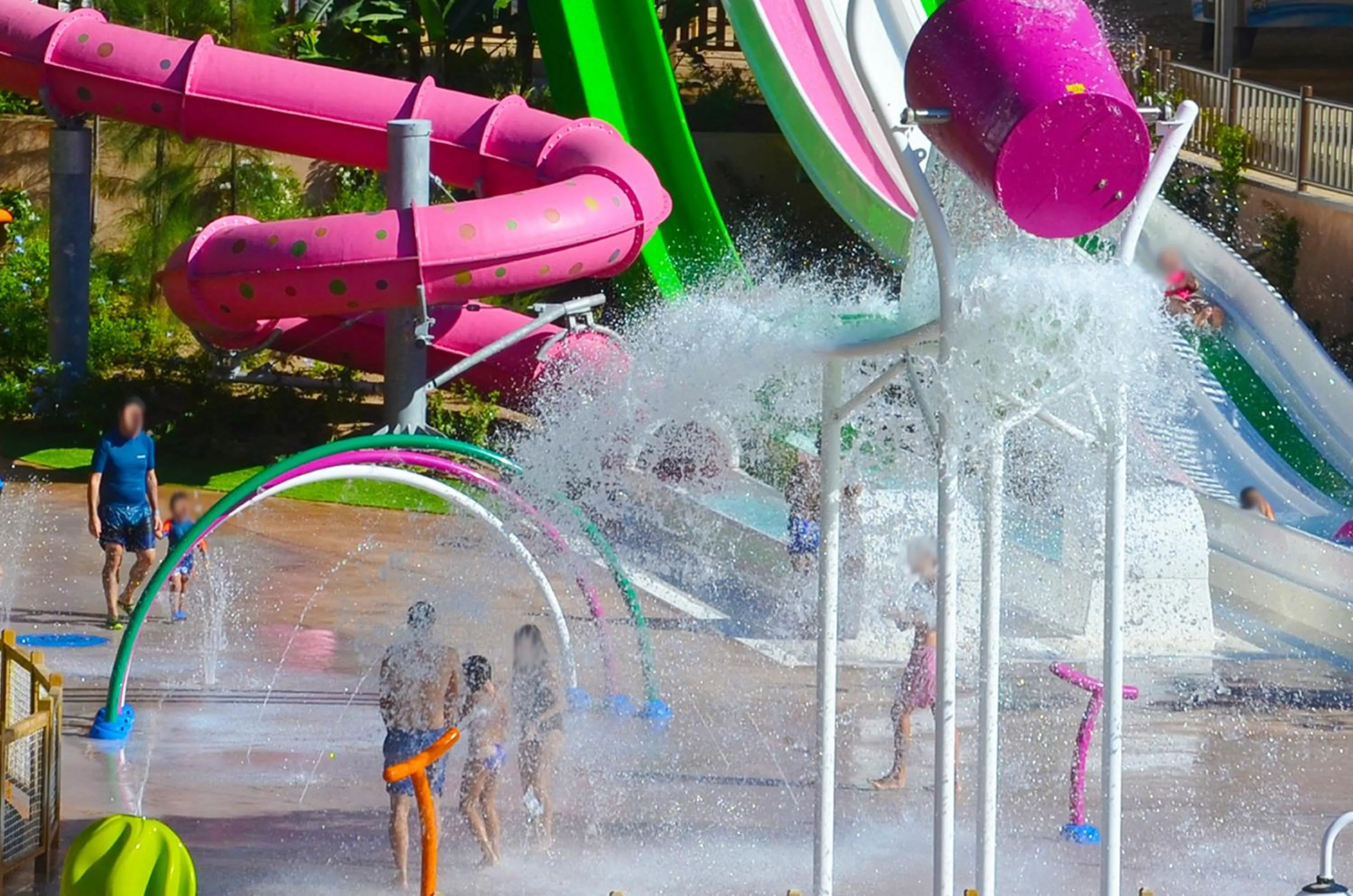 Aqua park in Hotel Jaime I