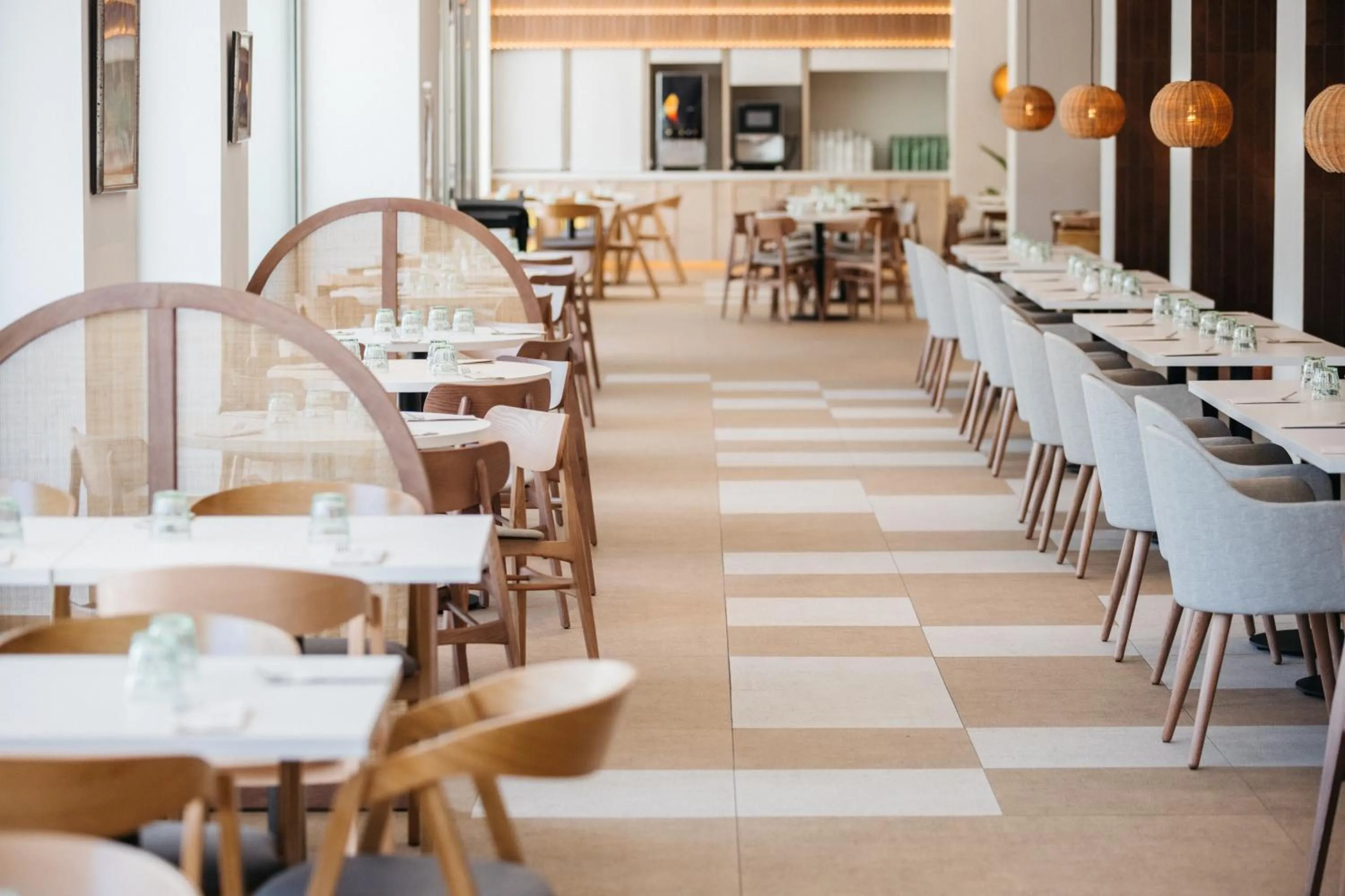 Dining area in Hotel Jaime I