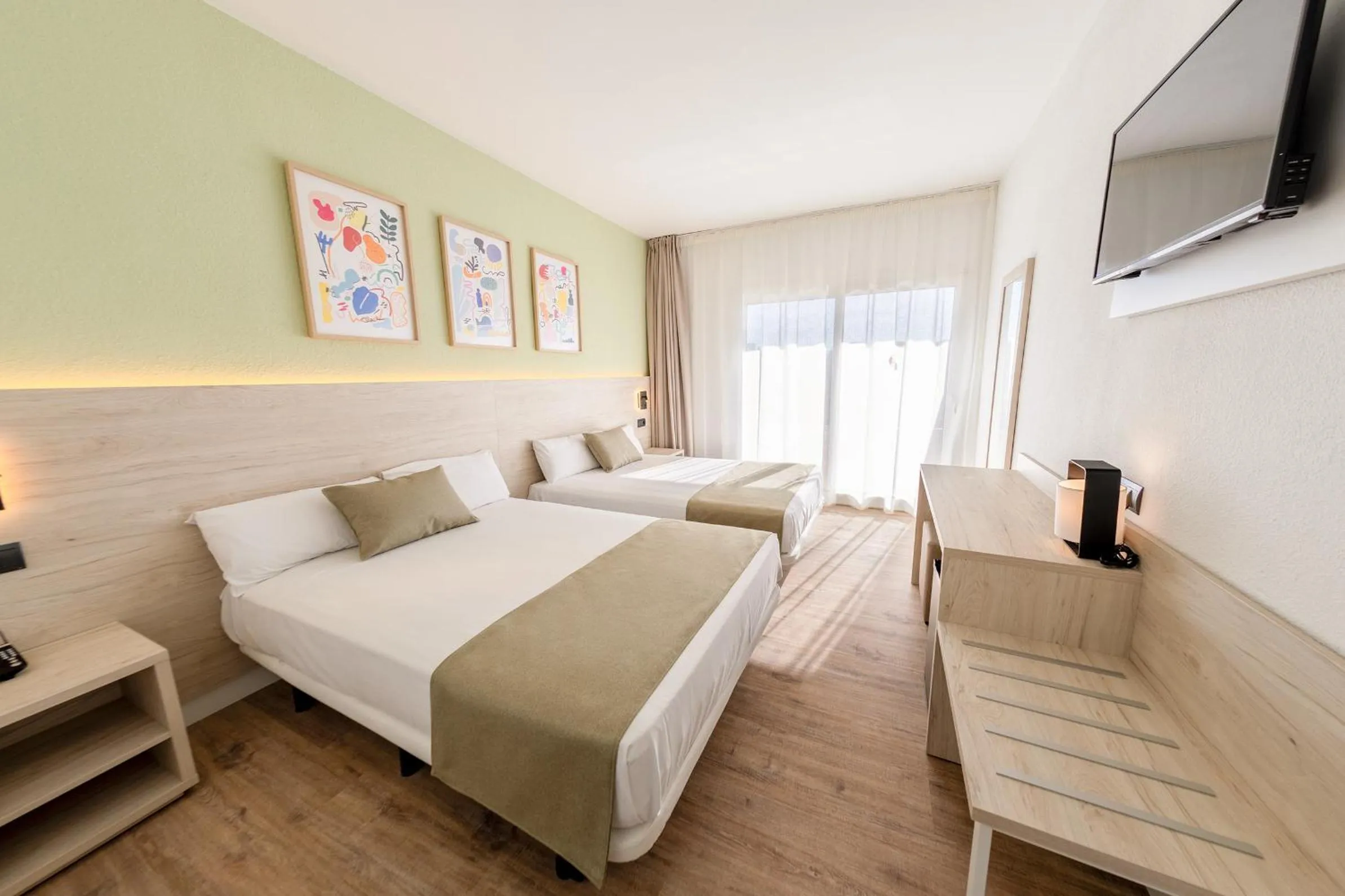 Bed in Hotel Jaime I