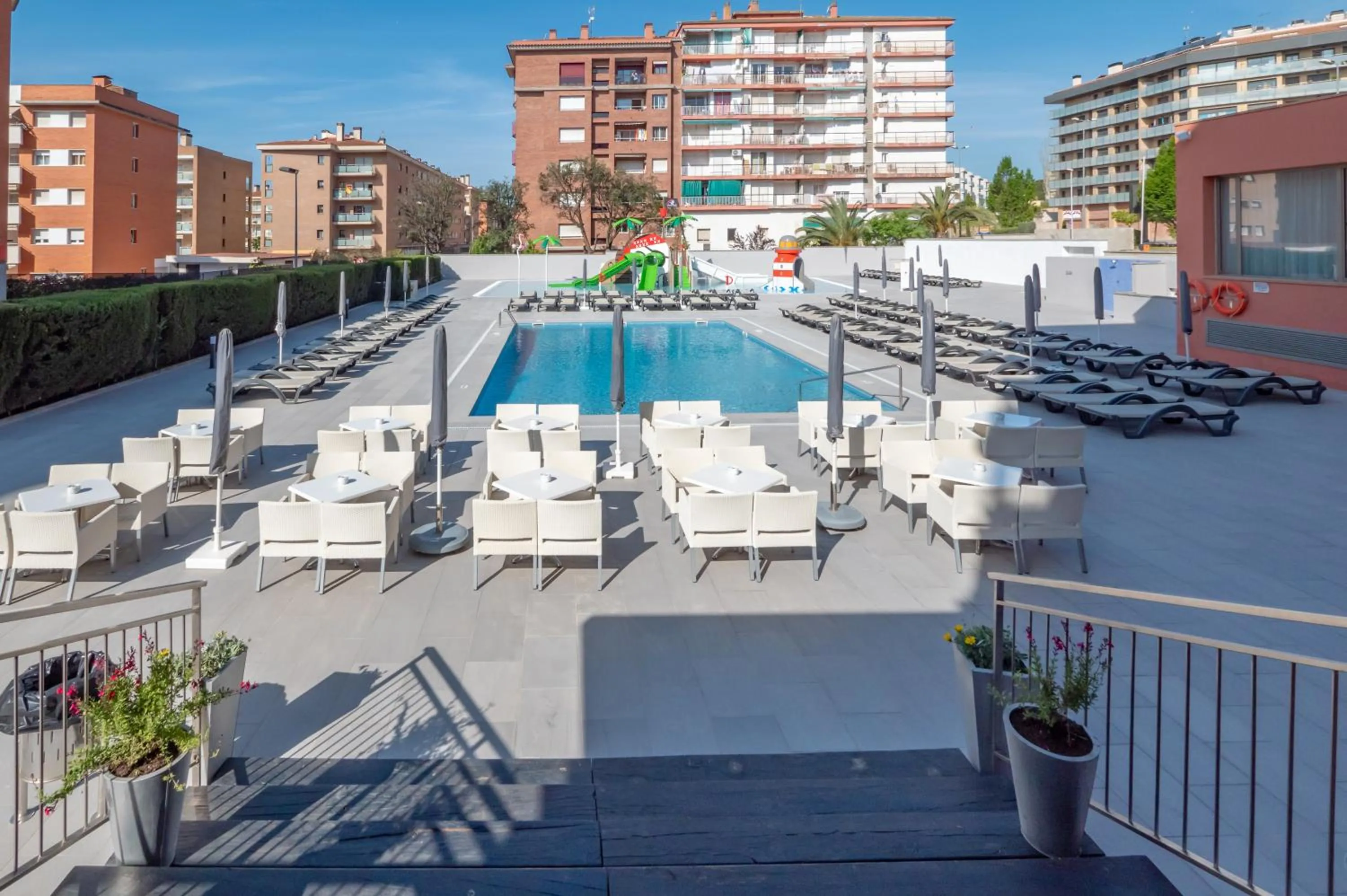 Swimming pool in Fenals Garden