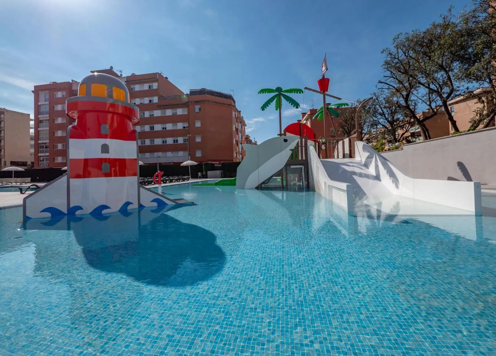 Swimming pool in Fenals Garden