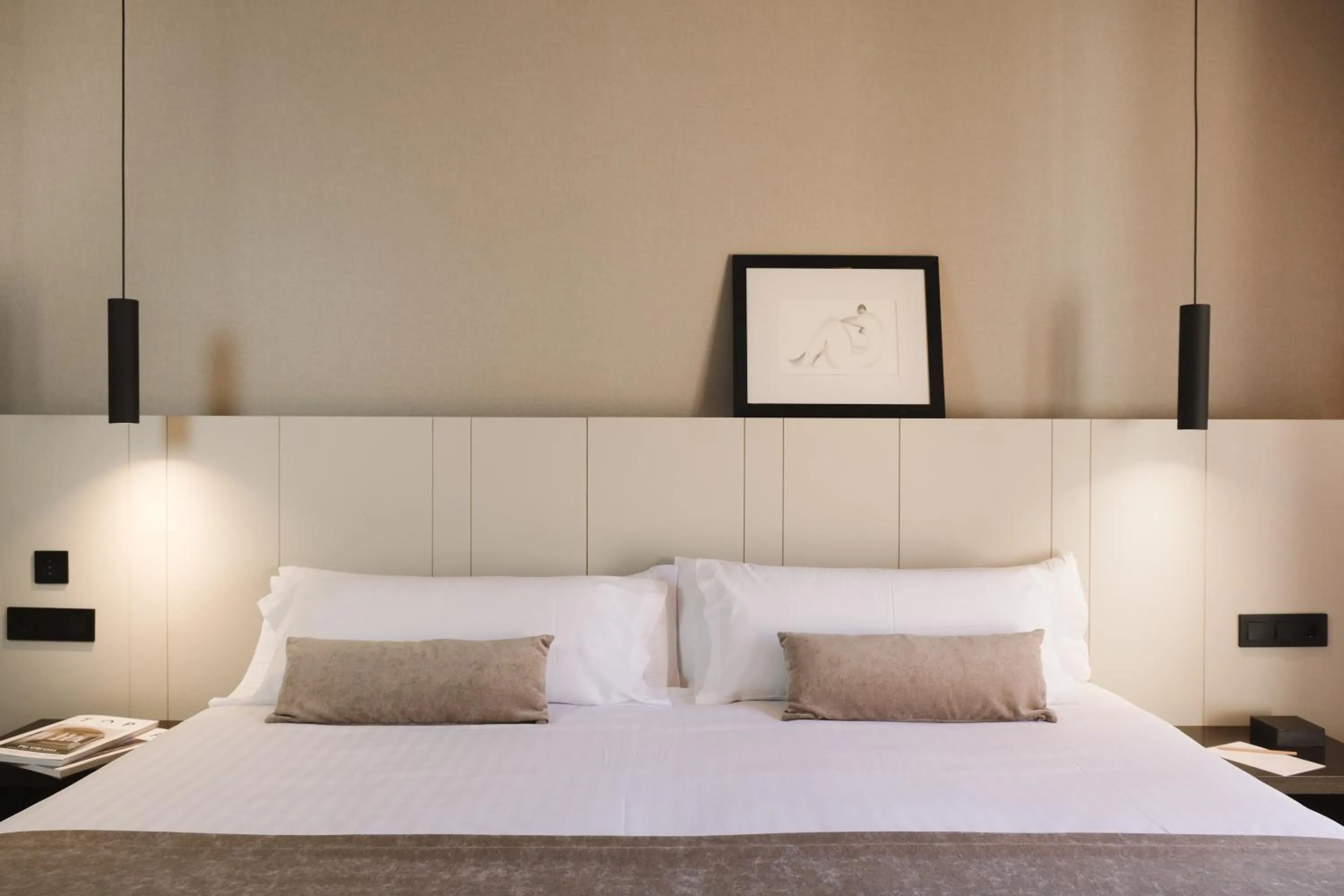 Bed in Hotel Vall de Bas