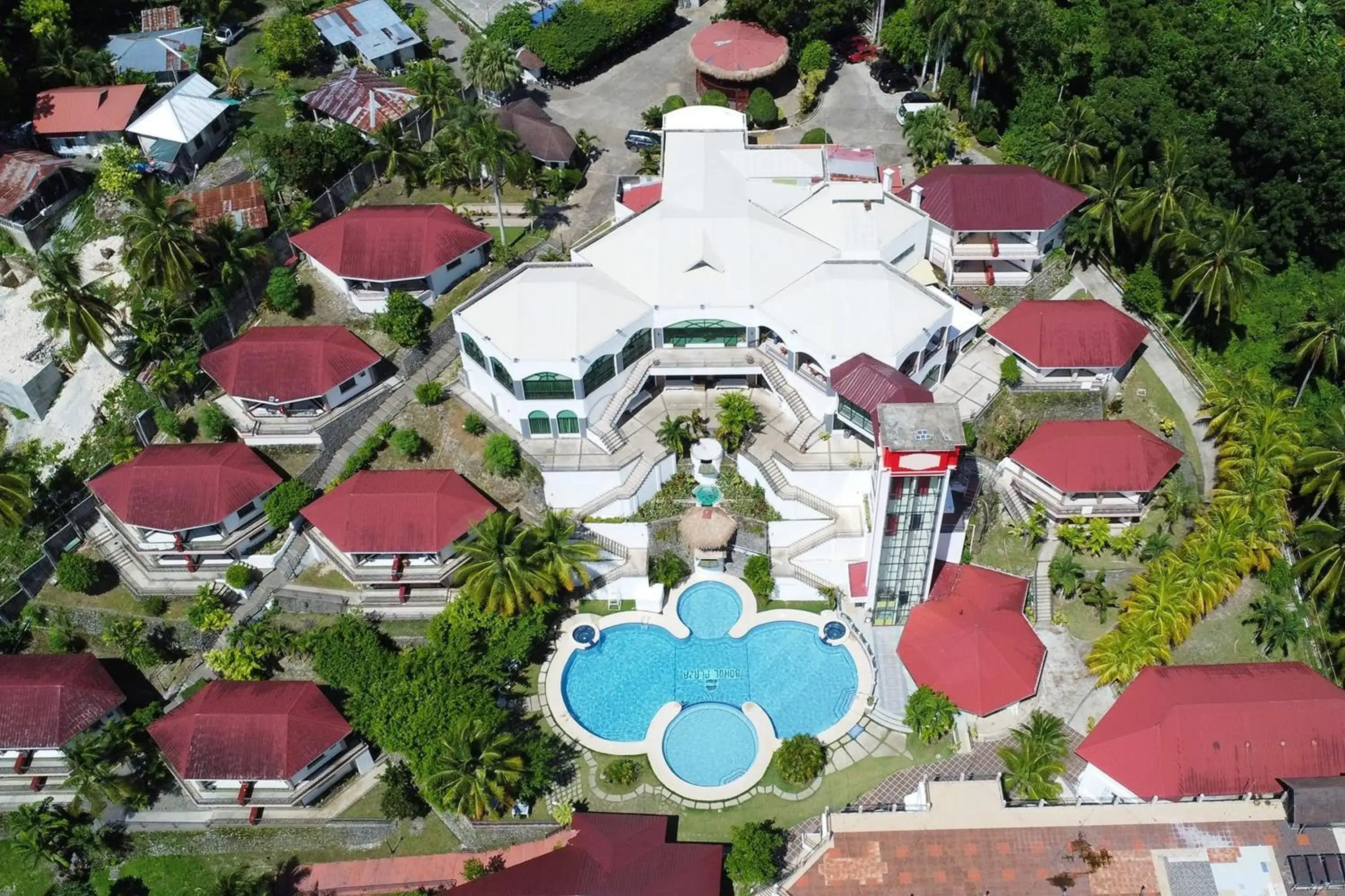 Property building in Bohol Plaza Mountain Resort and Restaurant Property building in Bohol Plaza Mountain Resort and Restaurant