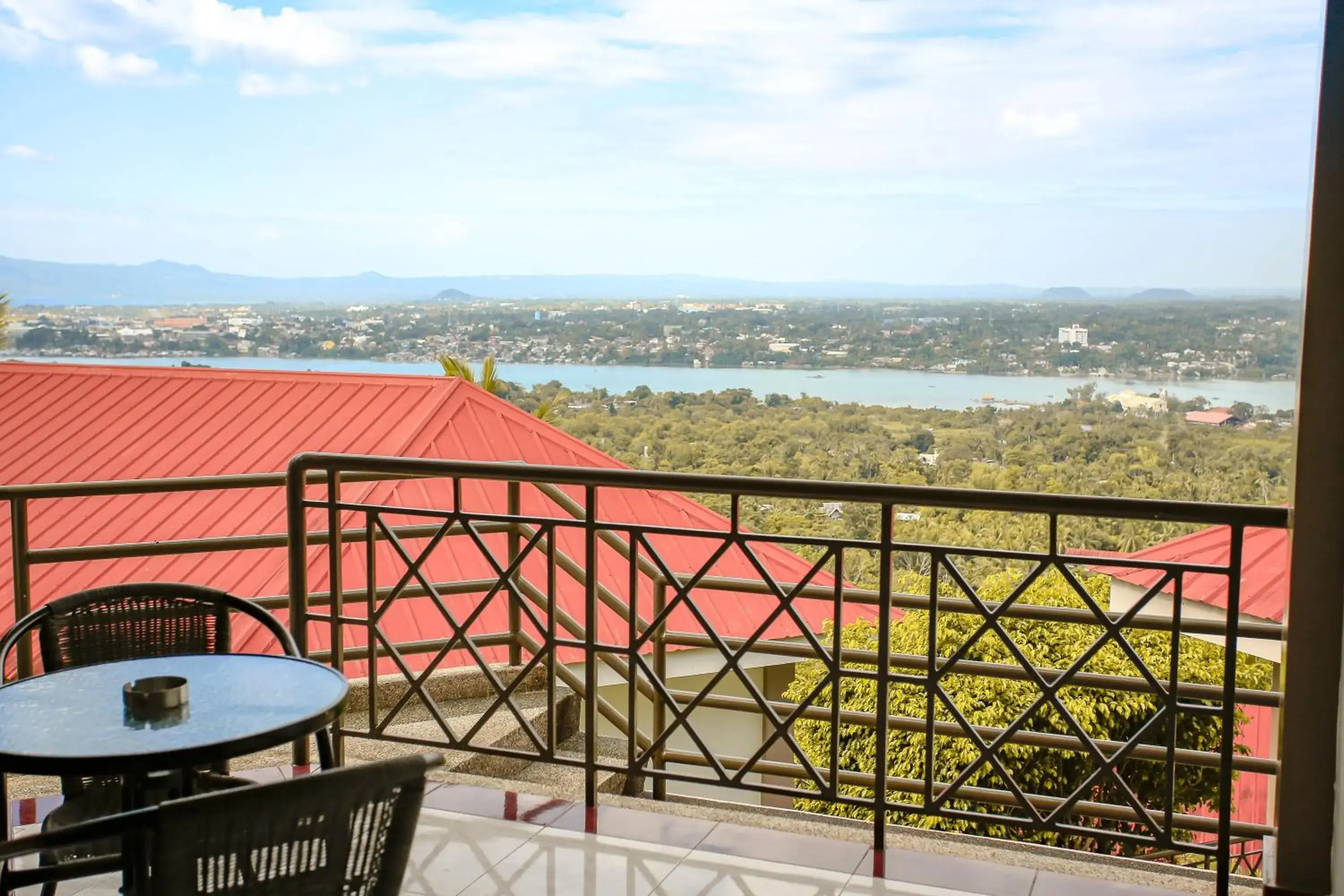 Balcony/Terrace in Bohol Plaza Mountain Resort and Restaurant Balcony/Terrace in Bohol Plaza Mountain Resort and Restaurant