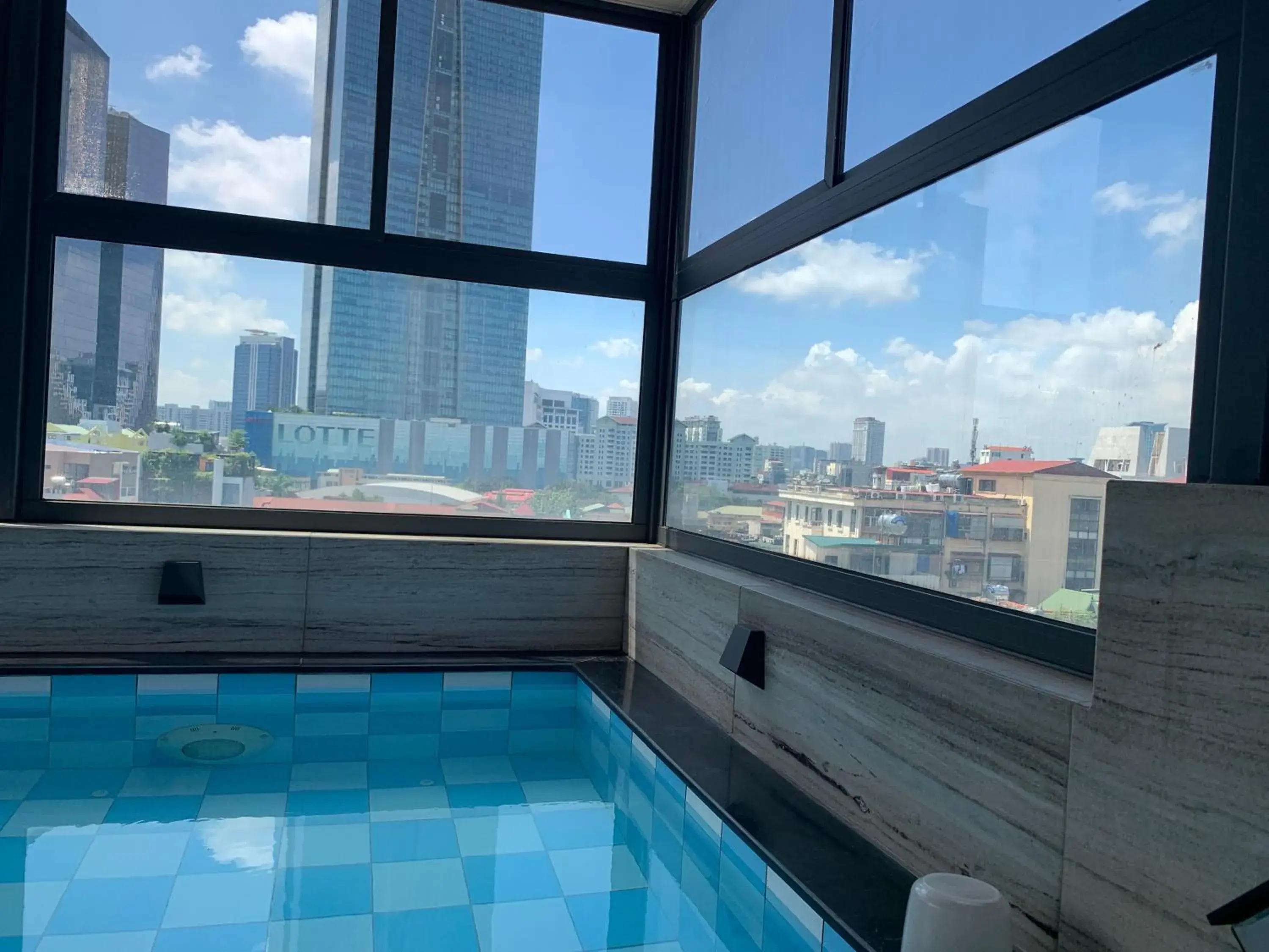 City view in Hotel Yah Hanoi & Spa City view in Hotel Yah Hanoi & Spa