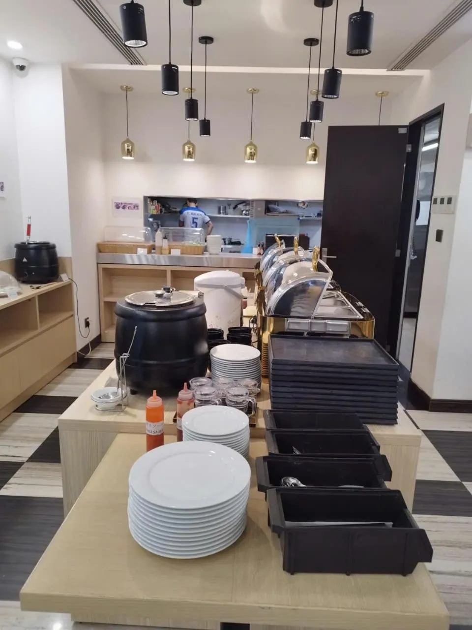 Buffet breakfast in Hotel Yah Hanoi & Spa