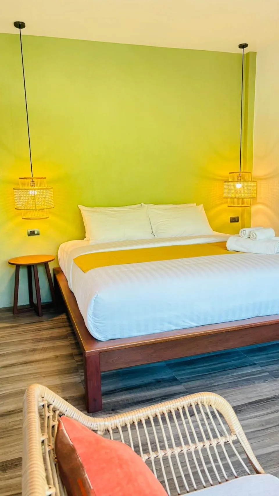 Bed in Canal Village Pakpra Phatthalung