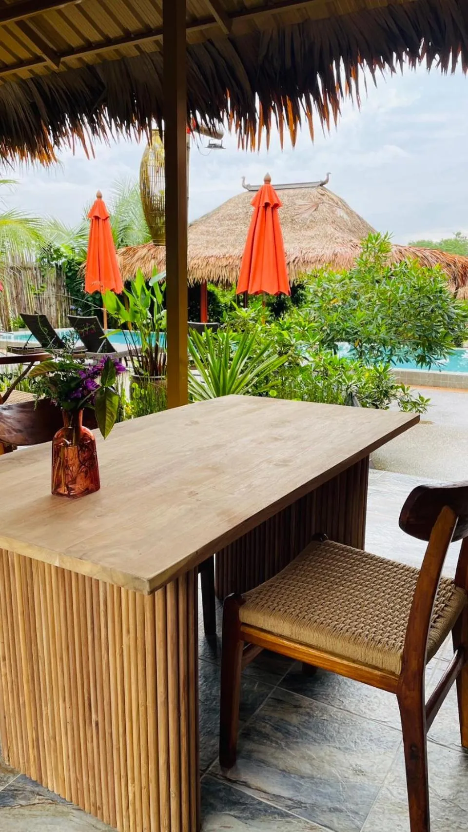 Lobby or reception in Canal Village Pakpra Phatthalung