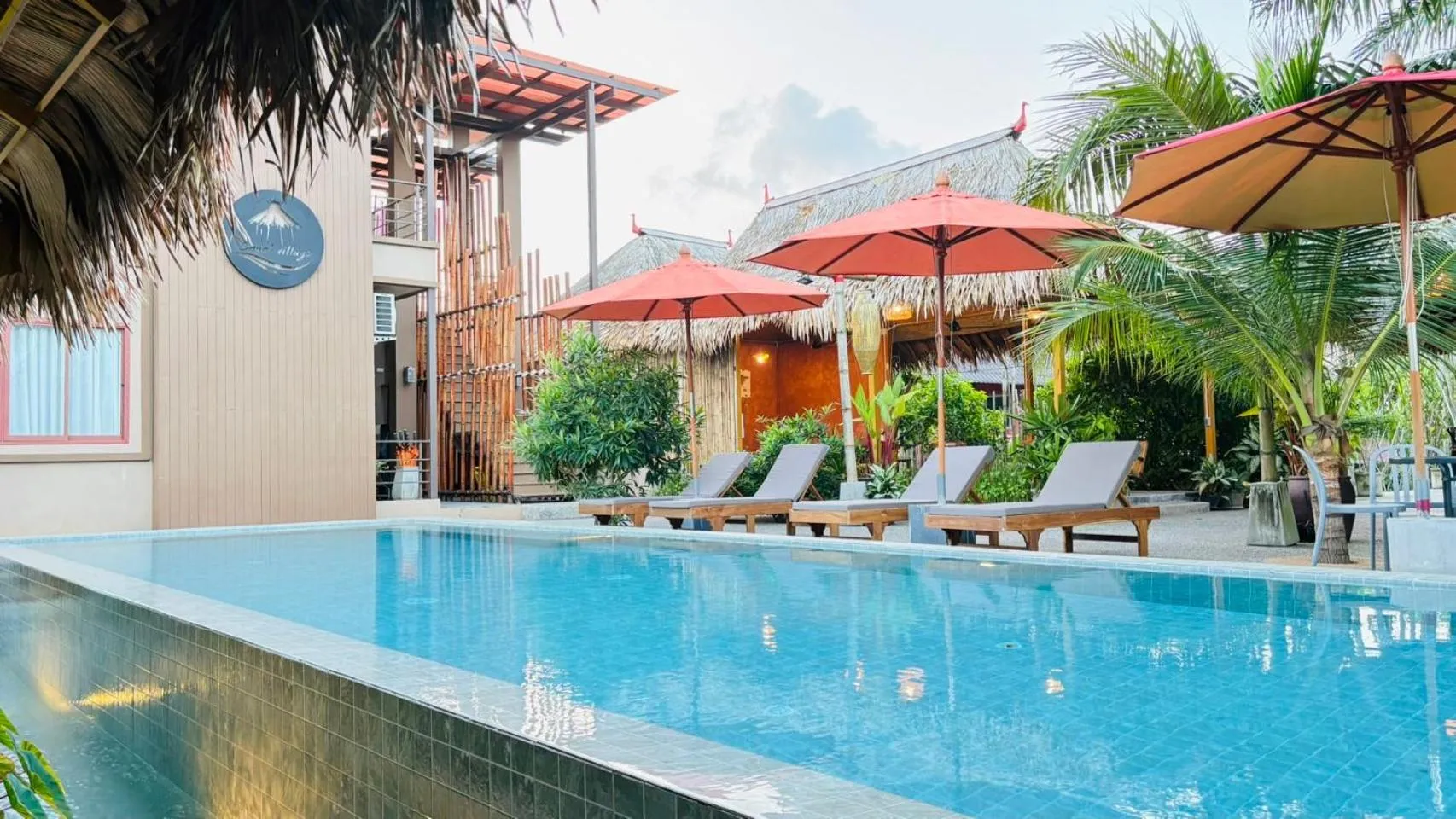 Property building in Canal Village Pakpra Phatthalung