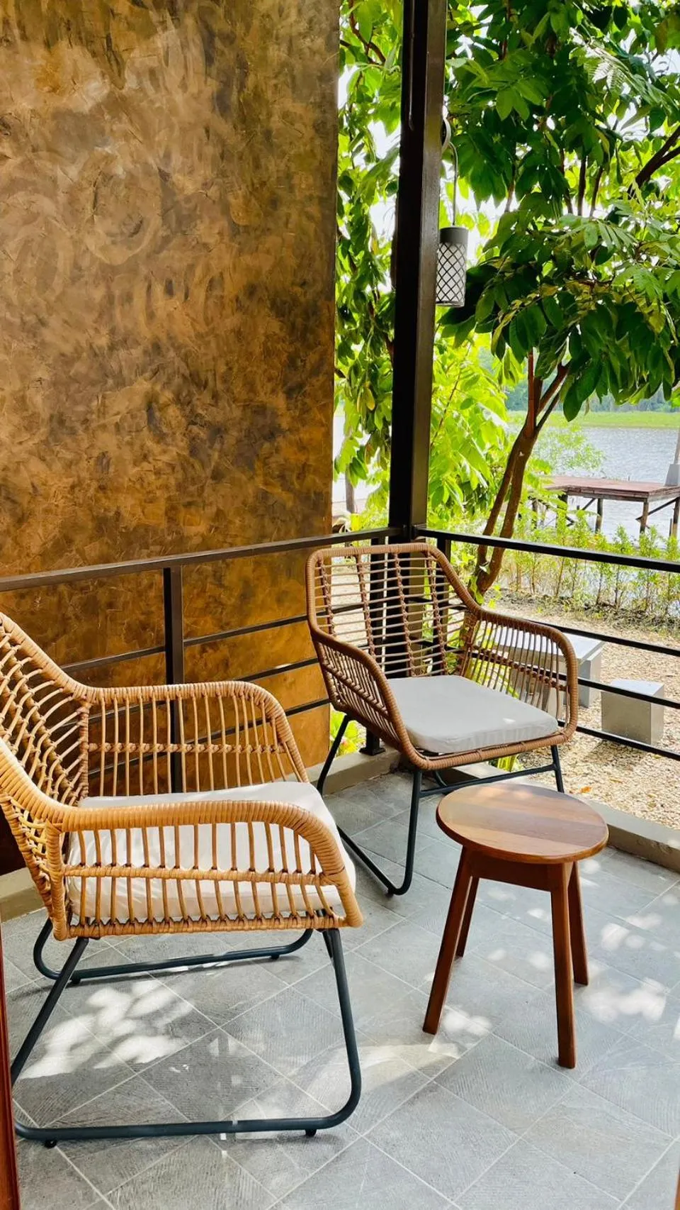 Balcony/Terrace in Canal Village Pakpra Phatthalung